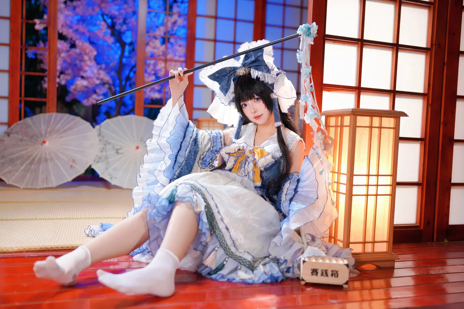 【博麗靈夢cos】東方Project青靈夢二設，和風棚拍細節分享 - Kirito君 - 第9張