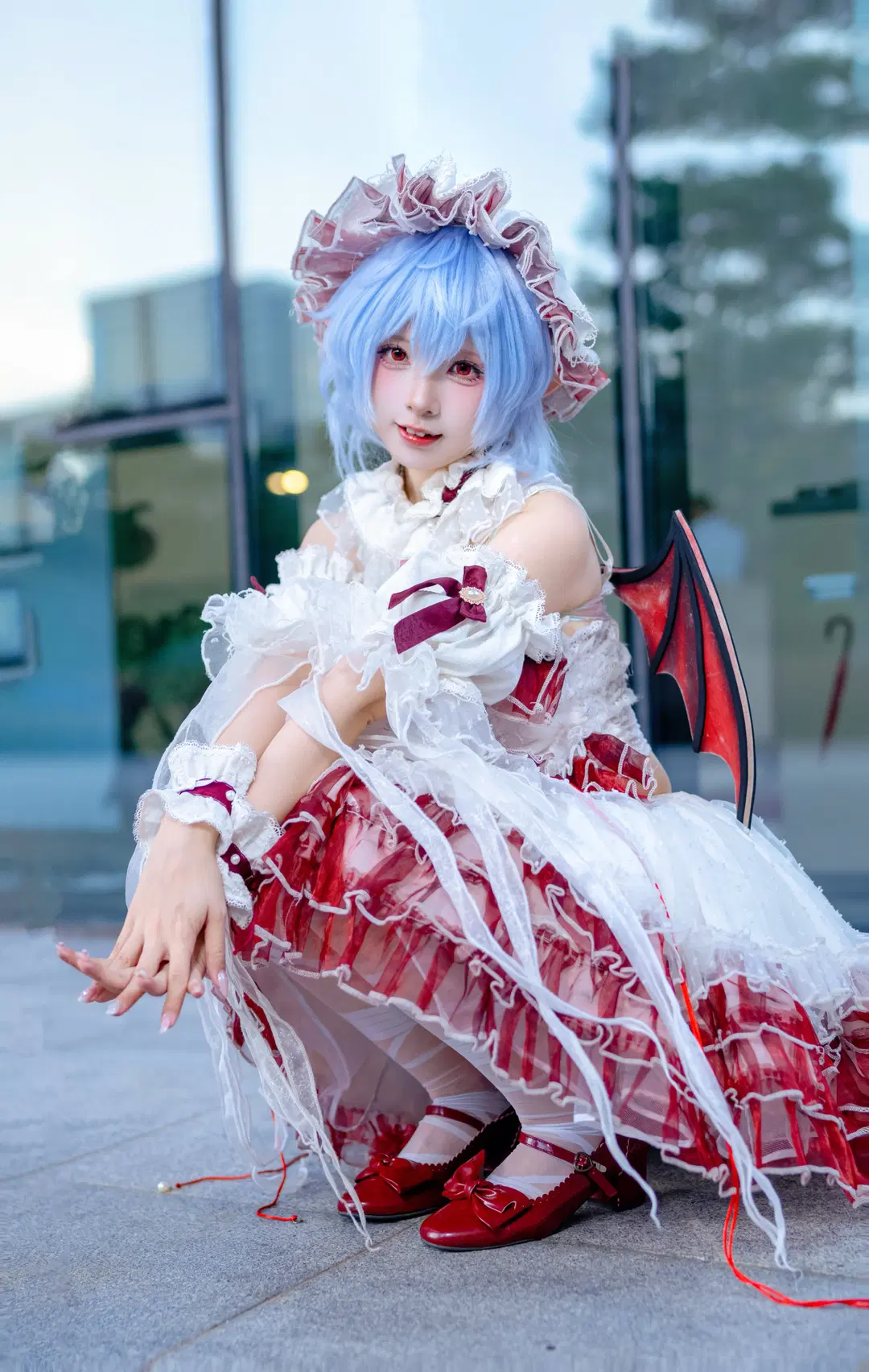 【蕾米莉亞·斯卡雷特cos】CICF漫展場照分享，東方project紅白惡魔主題 - Kirito君 - 第3張