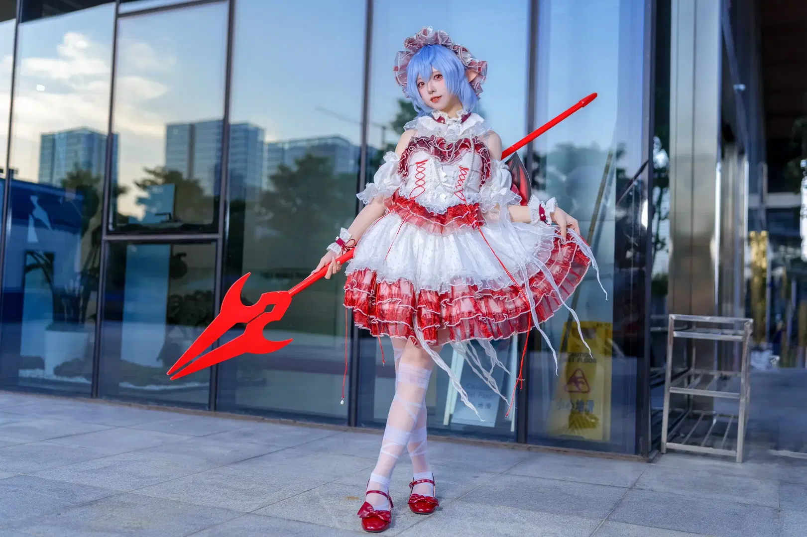 【蕾米莉亞·斯卡雷特cos】CICF漫展場照分享，東方project紅白惡魔主題 - Kirito君 - 第4張