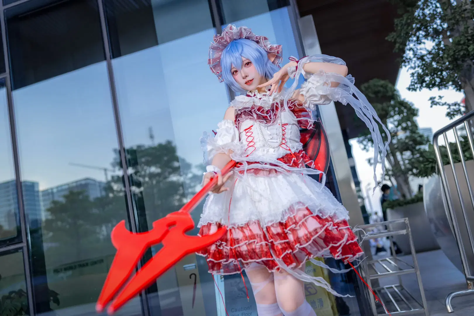 【蕾米莉亞·斯卡雷特cos】CICF漫展場照分享，東方project紅白惡魔主題 - Kirito君 - 第5張