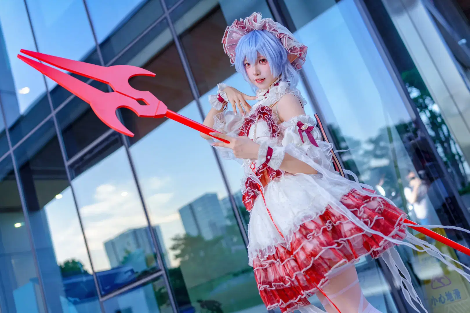 【蕾米莉亞·斯卡雷特cos】CICF漫展場照分享，東方project紅白惡魔主題 - Kirito君 - 第6張