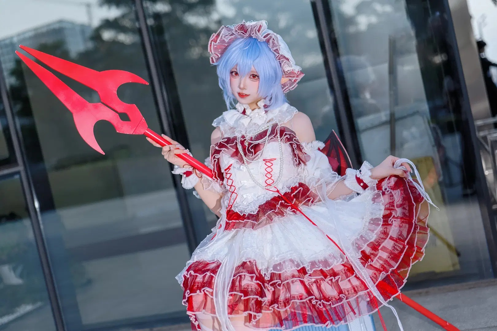【蕾米莉亞·斯卡雷特cos】CICF漫展場照分享，東方project紅白惡魔主題 - Kirito君 - 第7張