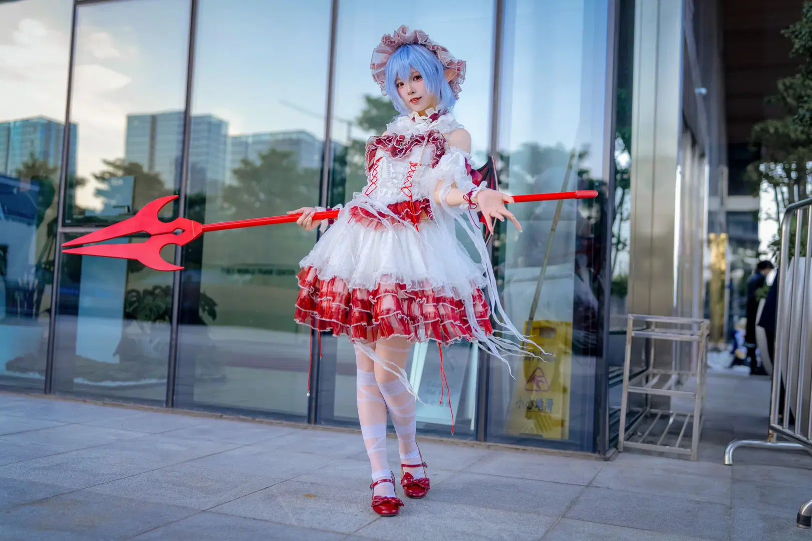 【蕾米莉亞·斯卡雷特cos】CICF漫展場照分享，東方project紅白惡魔主題 - Kirito君 - 第8張