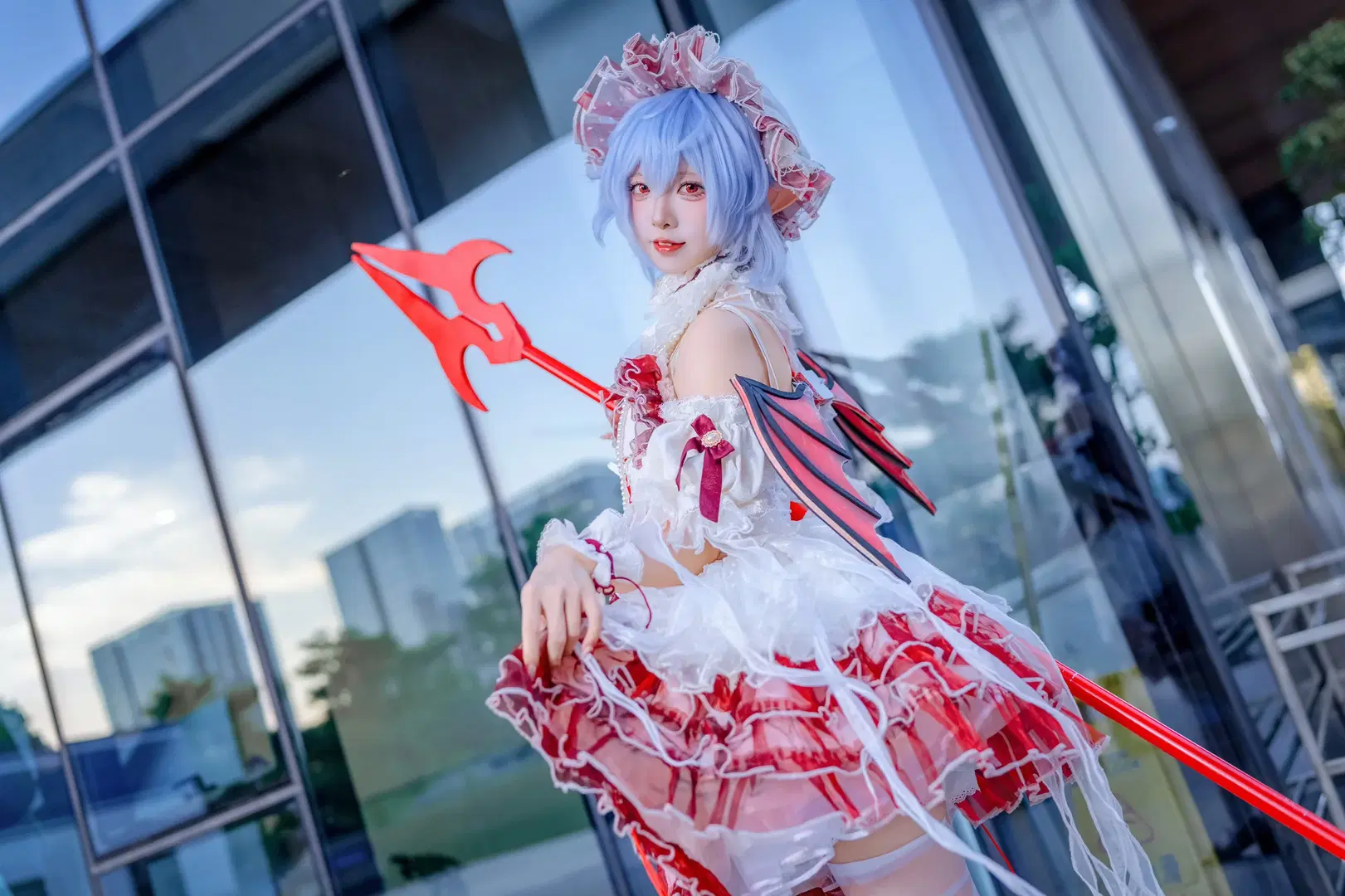 【蕾米莉亞·斯卡雷特cos】CICF漫展場照分享，東方project紅白惡魔主題 - Kirito君 - 第9張