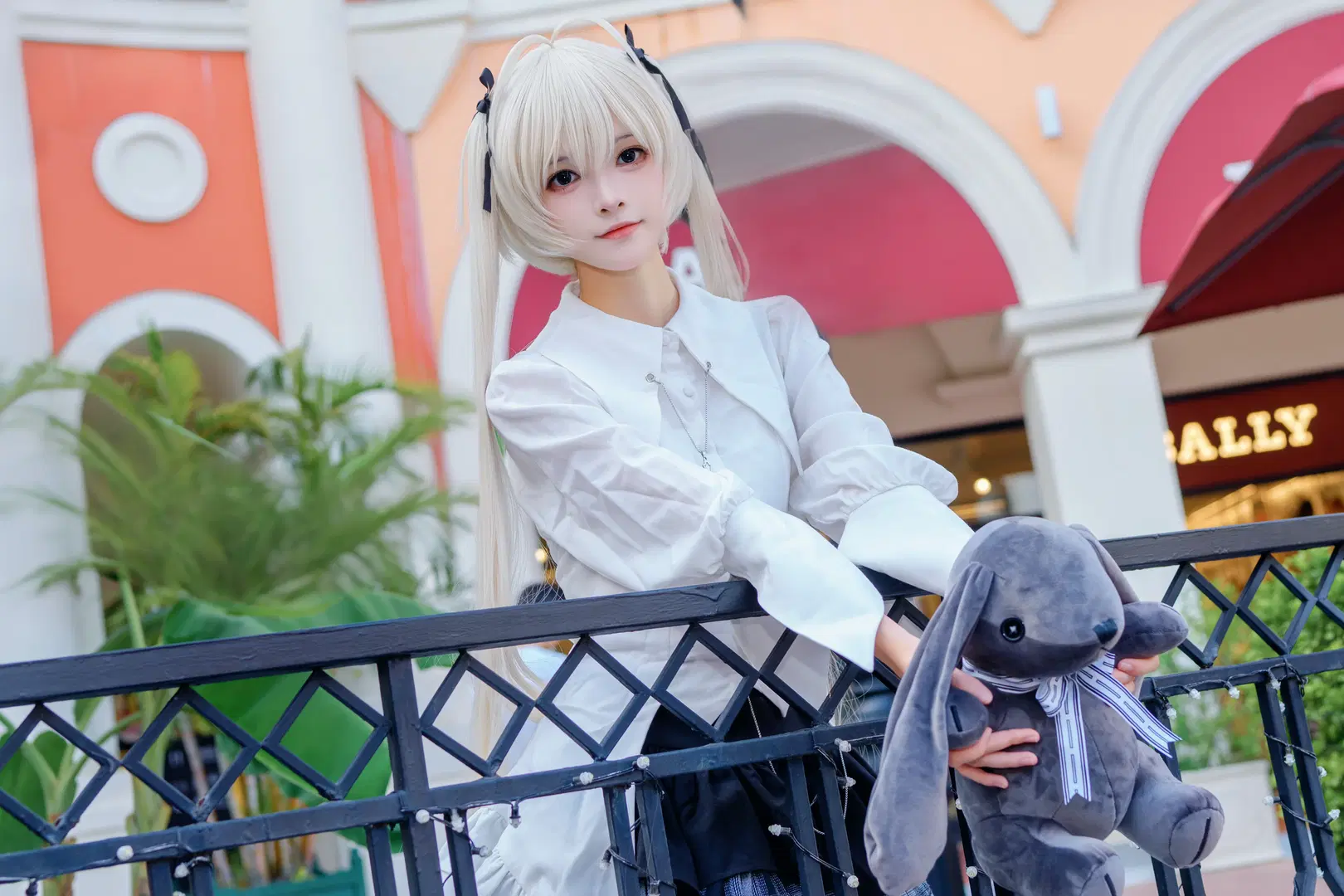 【春日野穹 コスプレ】ヨスガノソラのゴシック少女、黒ストッキングで魅せる美脚を独占公開 - Kirito君 - 6枚目