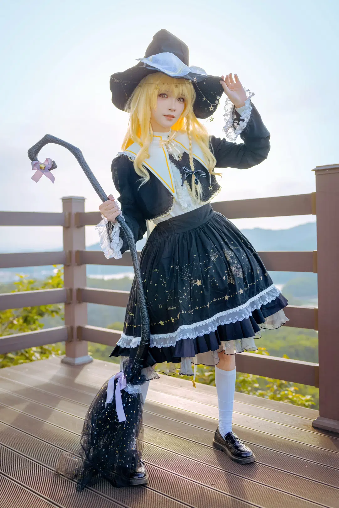 【霧雨魔理沙 コスプレ】星空と魔法、魔女の幻想的な旅立ち - Kirito君 - 5枚目