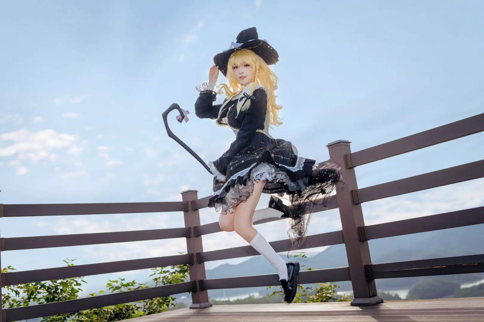 【霧雨魔理沙 コスプレ】星空と魔法、魔女の幻想的な旅立ち - Kirito君 - 6枚目
