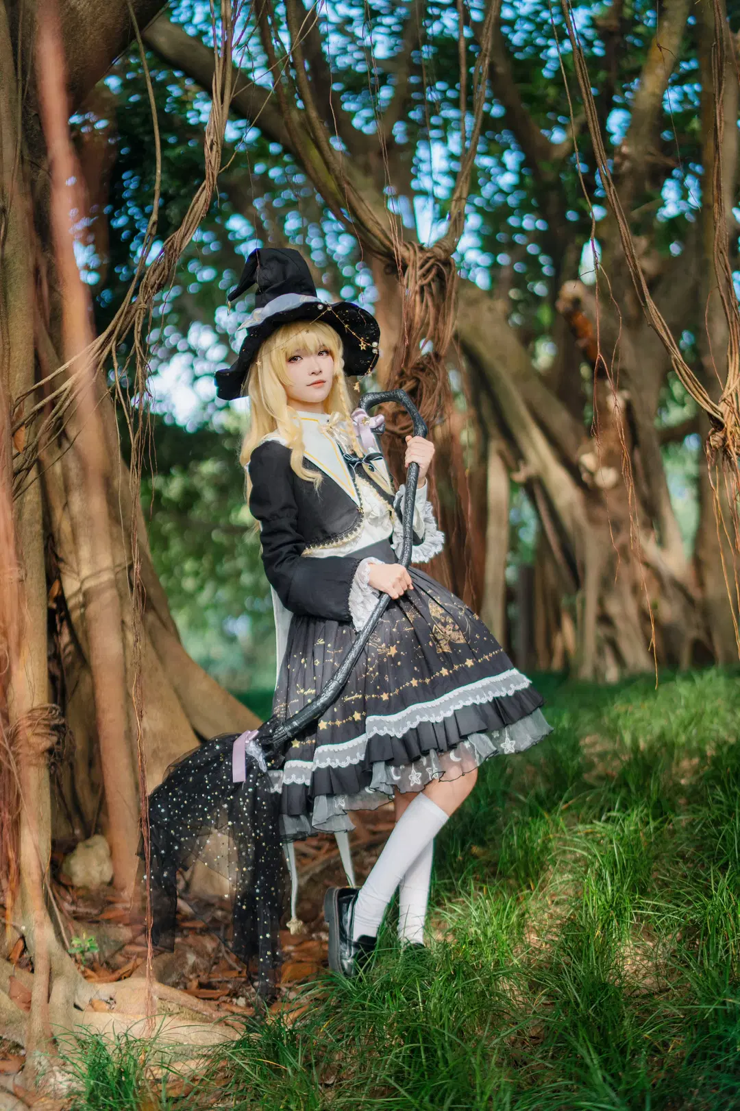 【霧雨魔理沙 コスプレ】星空と魔法、魔女の幻想的な旅立ち - Kirito君 - 7枚目