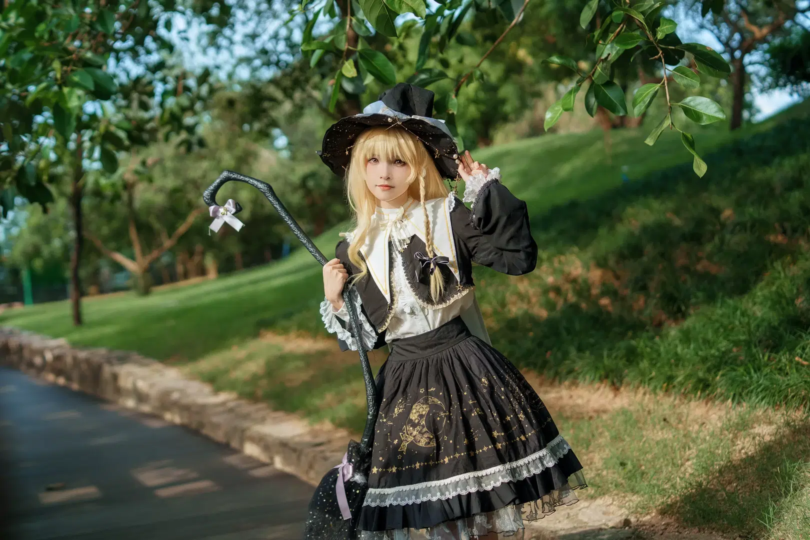 【霧雨魔理沙 コスプレ】星空と魔法、魔女の幻想的な旅立ち - Kirito君 - 8枚目