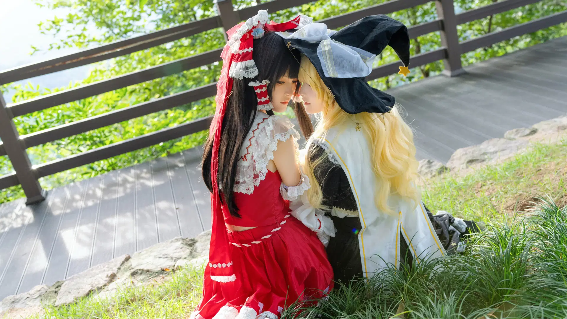【博丽灵梦cos】【雾雨魔理沙cos】东方project红黑双人游 - Kirito君 - 第4张