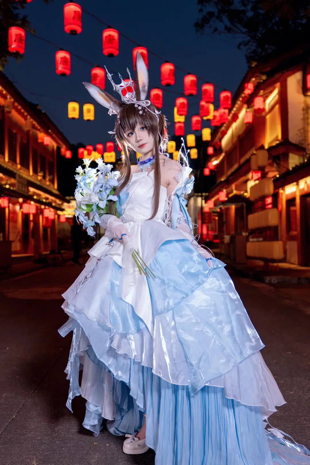 【アーミヤ コスプレ】『アークナイツ』音律聯覚 夜景コスプレイベント写真記録 - Kirito君 - 2枚目