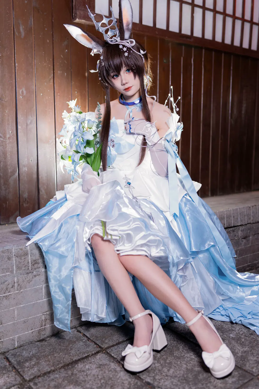 明日方舟, 音律联觉, 阿米娅cos, cosplay场照, 罗德岛