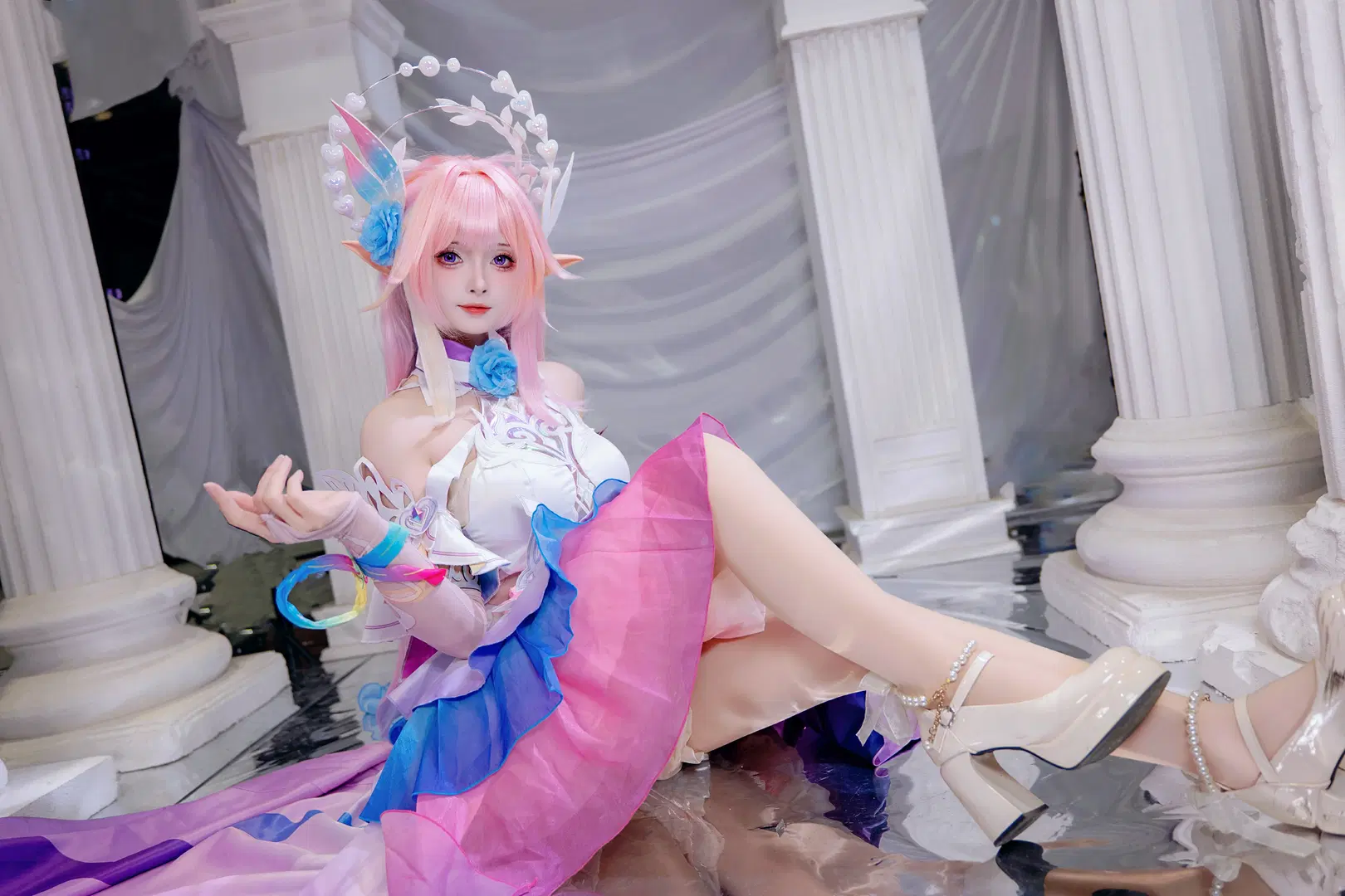 【キュレネコスプレ】オンファロスに舞い降りた幽玄の姿、あなただけのロマンスを体験して - Kirito君 - 10枚目