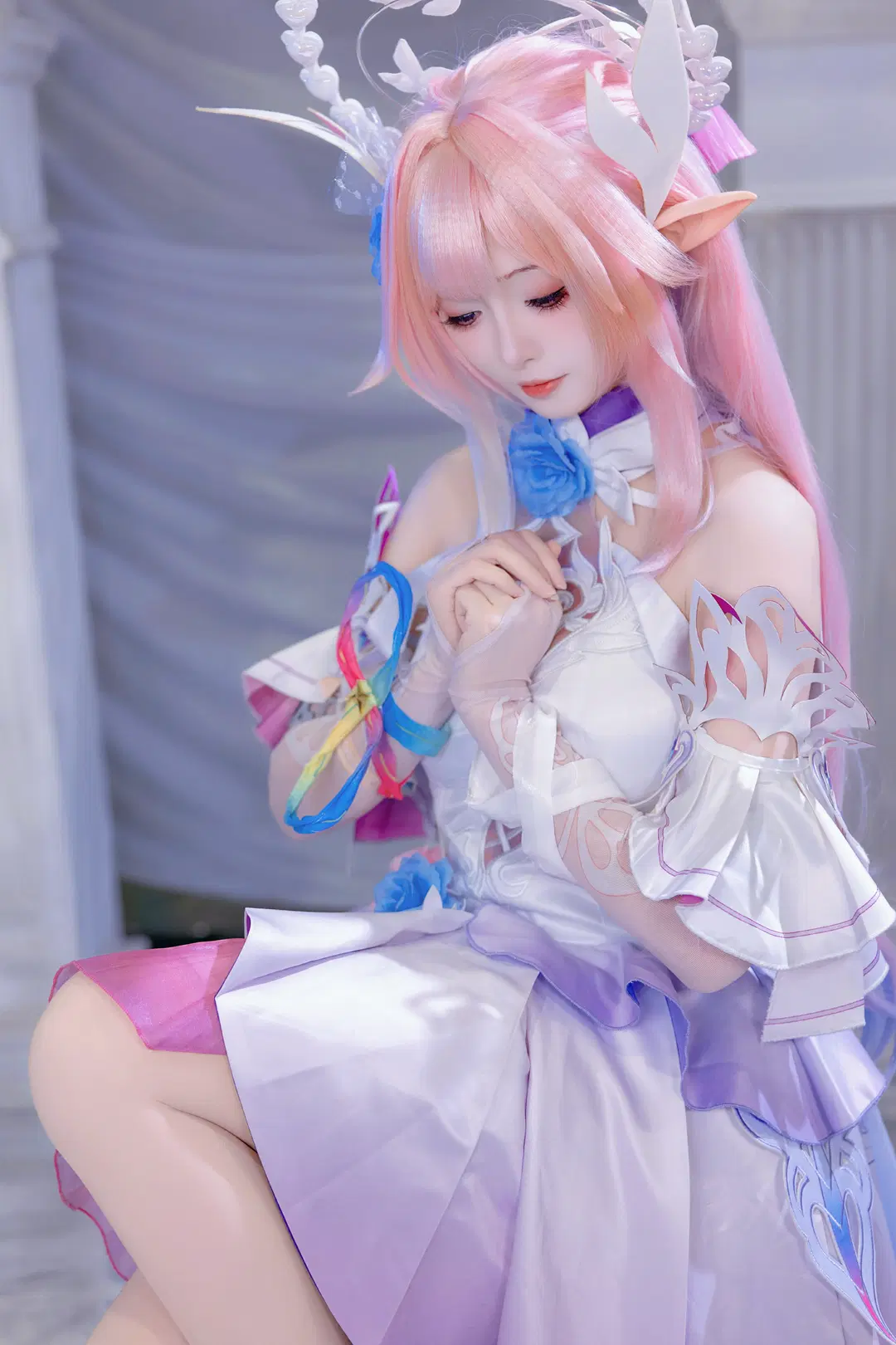 【キュレネコスプレ】オンファロスに舞い降りた幽玄の姿、あなただけのロマンスを体験して - Kirito君 - 4枚目