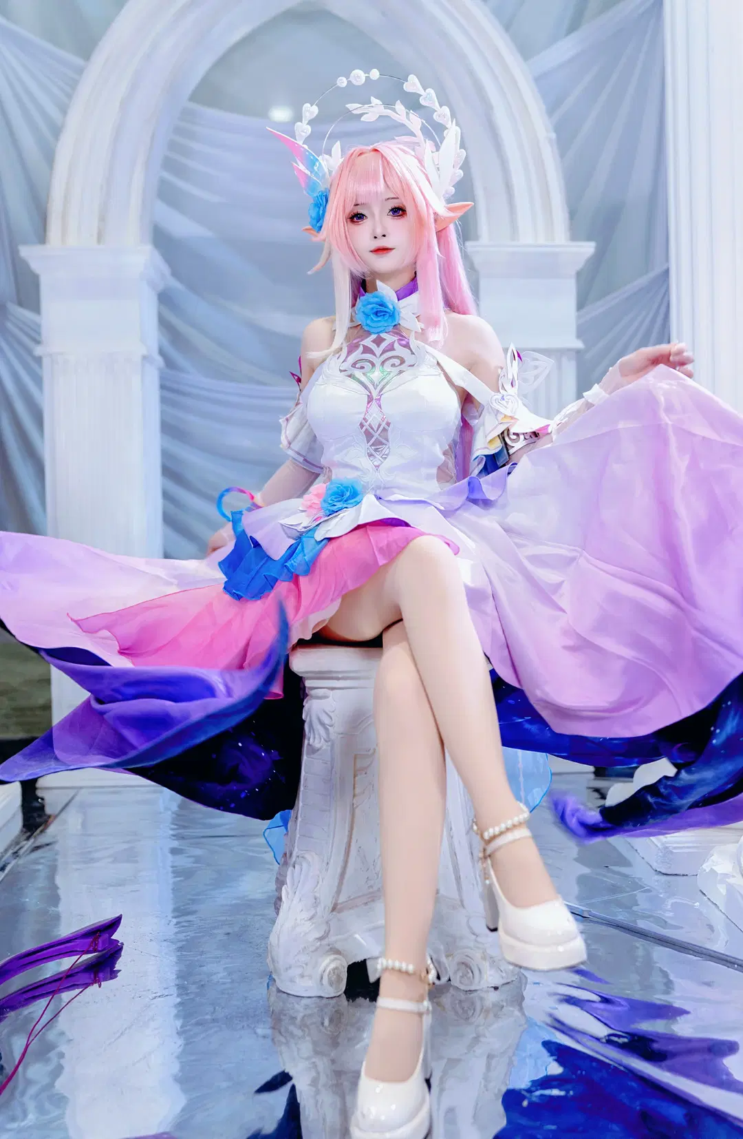 【キュレネコスプレ】オンファロスに舞い降りた幽玄の姿、あなただけのロマンスを体験して - Kirito君 - 5枚目