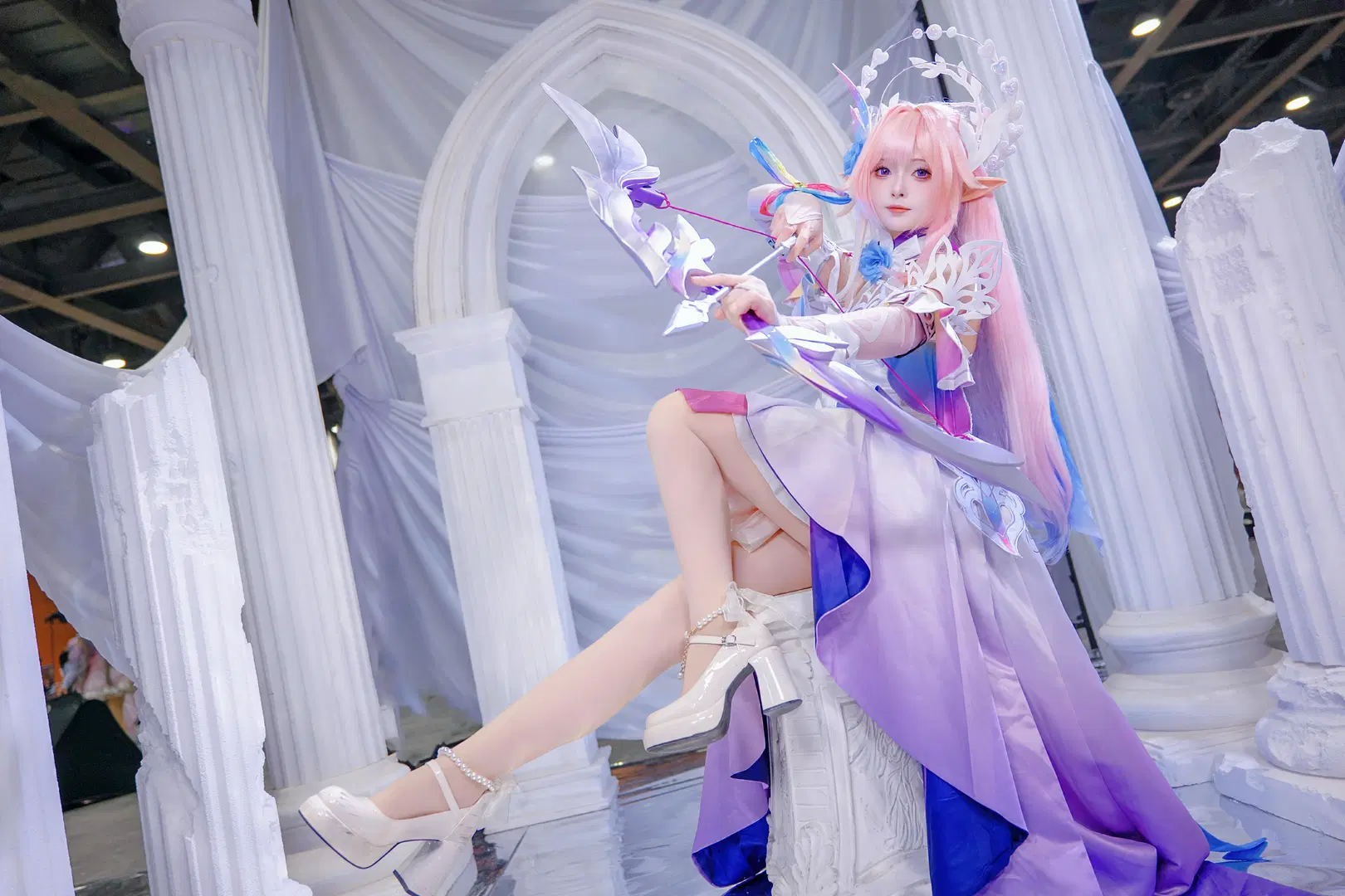 【キュレネコスプレ】オンファロスに舞い降りた幽玄の姿、あなただけのロマンスを体験して - Kirito君 - 7枚目