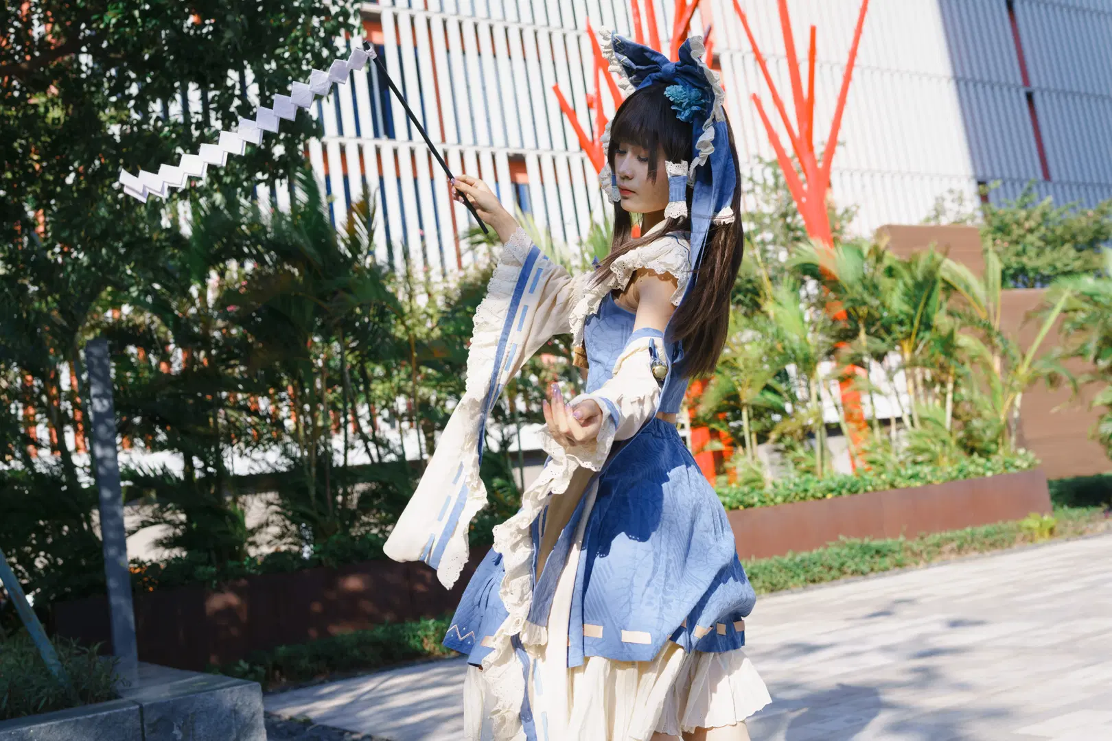 【博丽灵梦cos】东方Project巫女，元旦广州萤火虫漫展返图 - Kirito君 - 第10张
