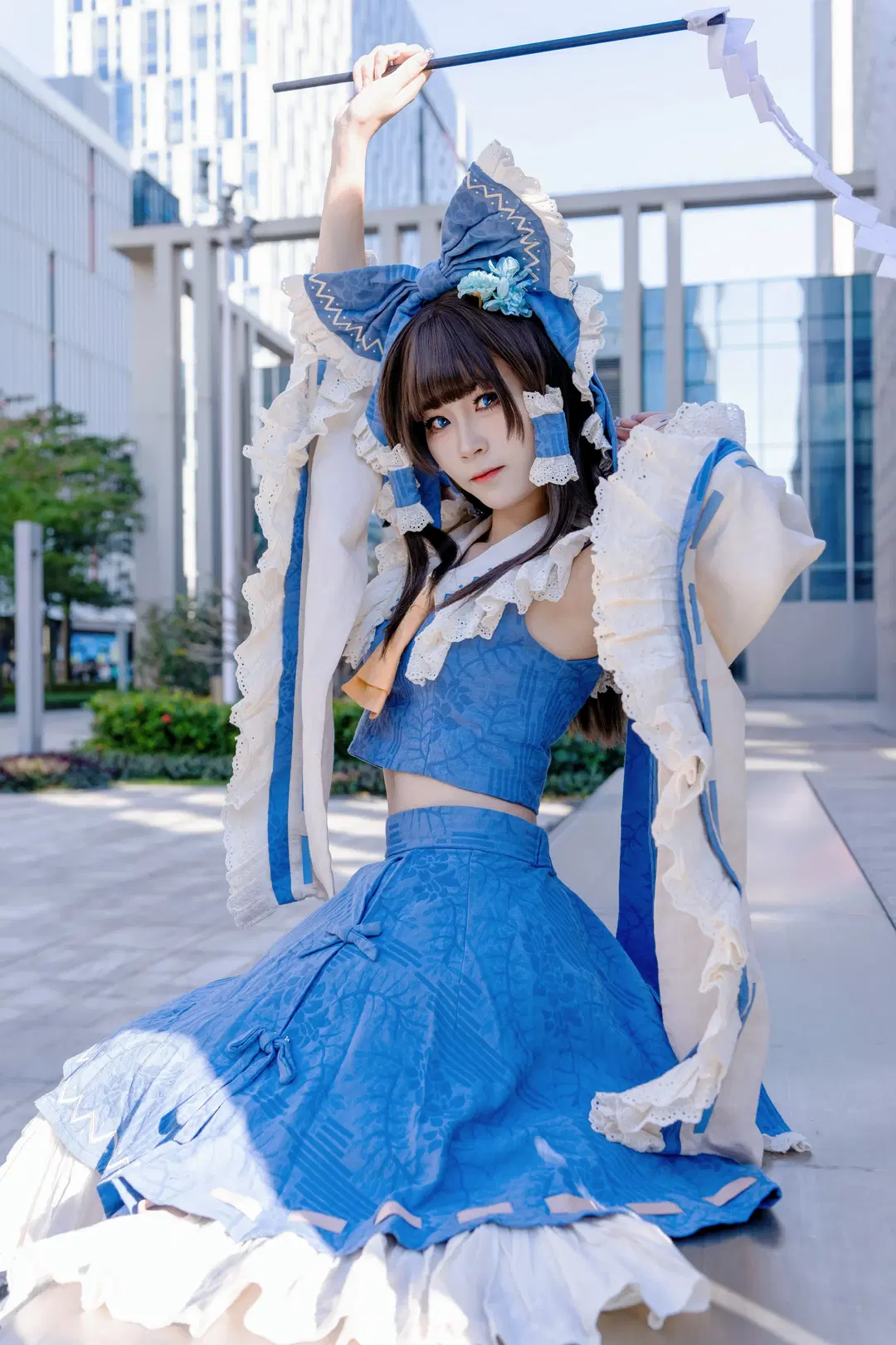 【博丽灵梦cos】东方Project巫女，元旦广州萤火虫漫展返图 - Kirito君 - 第2张