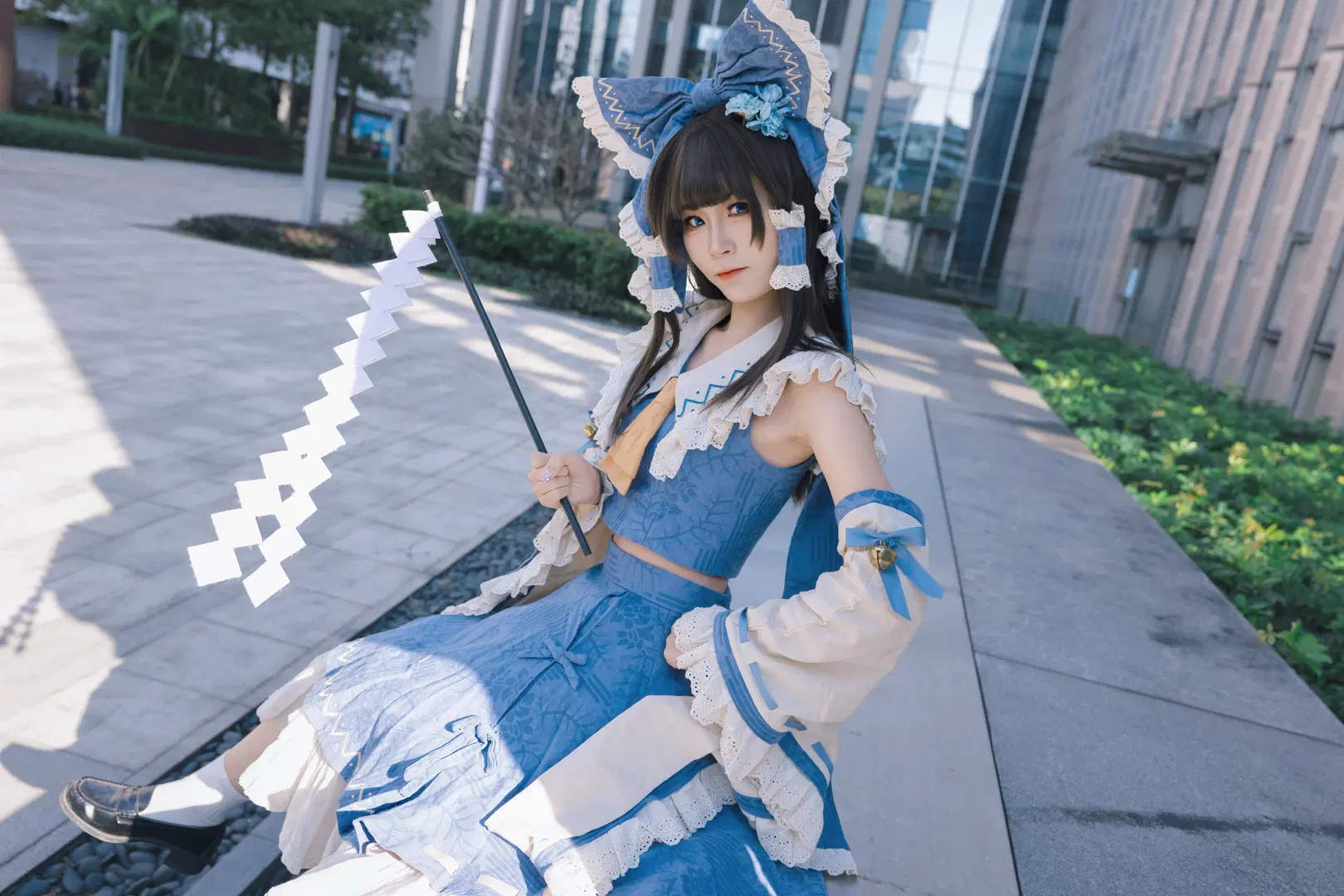 【博丽灵梦cos】东方Project巫女，元旦广州萤火虫漫展返图 - Kirito君 - 第4张