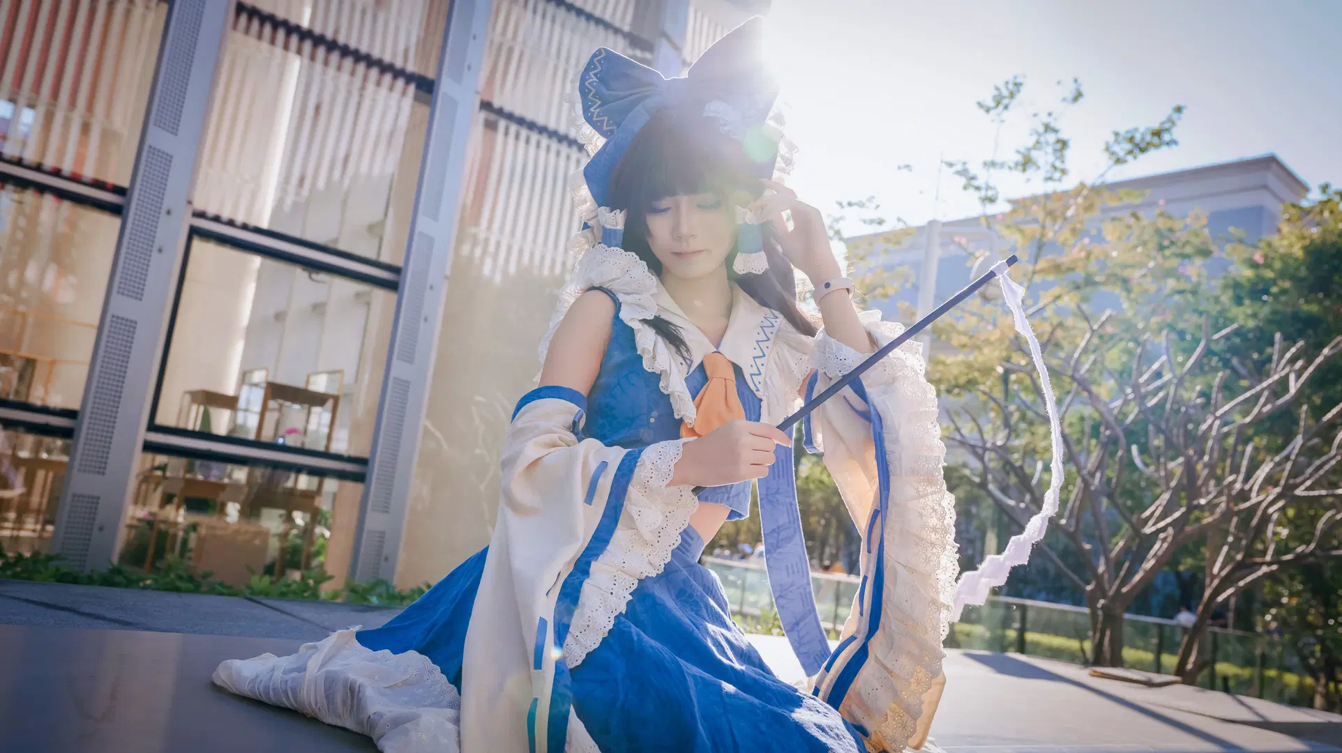 【博丽灵梦cos】东方Project巫女，元旦广州萤火虫漫展返图 - Kirito君 - 第8张