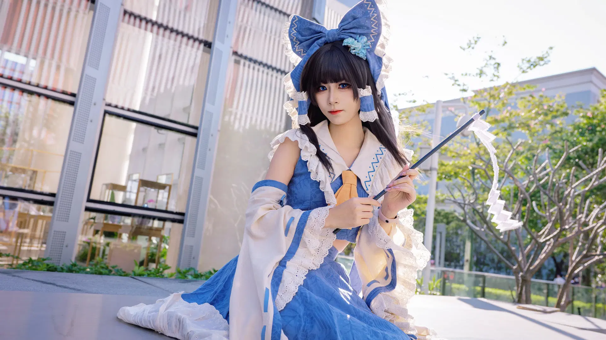 【博丽灵梦cos】东方Project巫女，元旦广州萤火虫漫展返图 - Kirito君 - 第9张