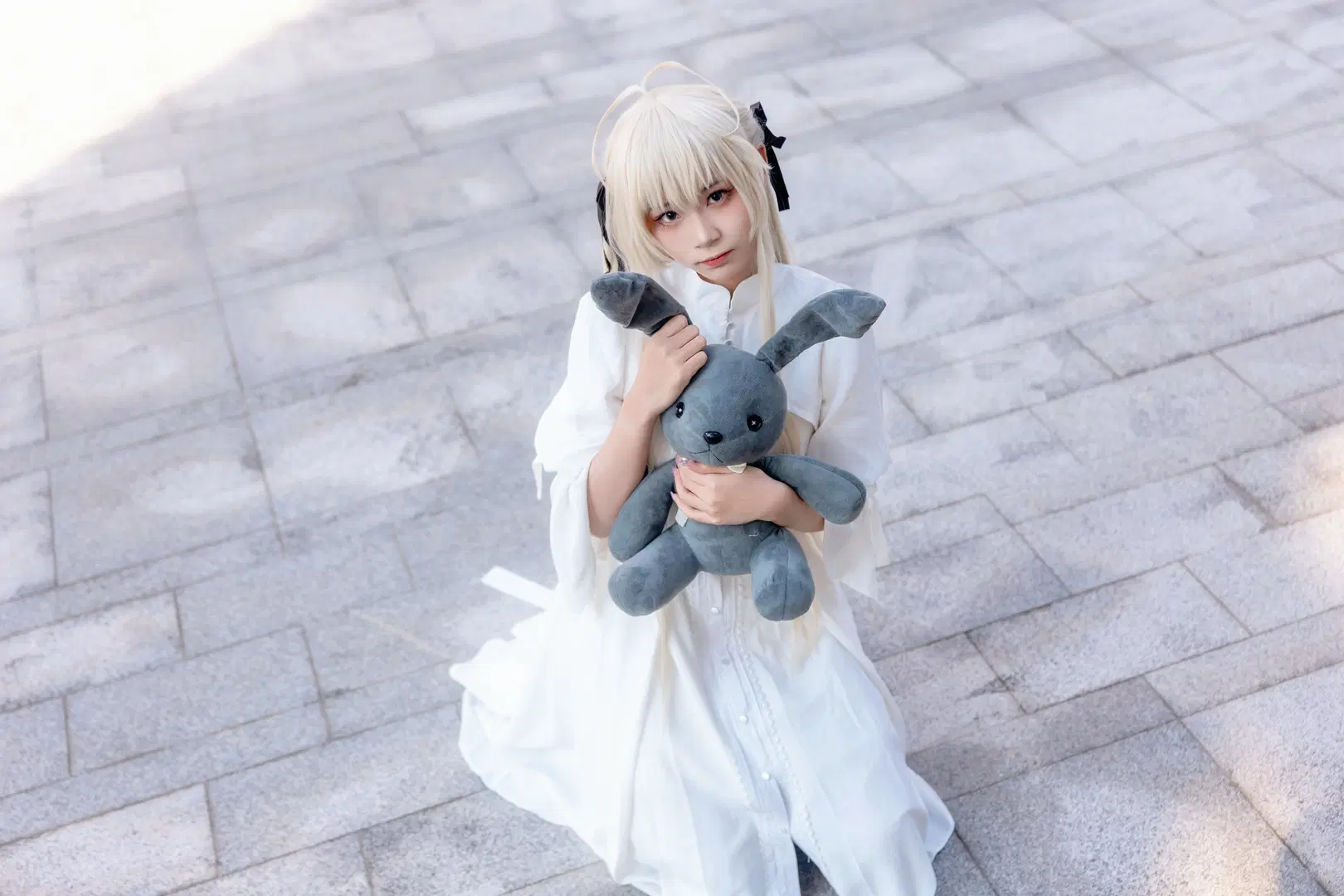 イベント写真, 春日野穹 コスプレ, ヨスガノソラ, 広州蛍火虫アニメエキスポ, 白ストッキング