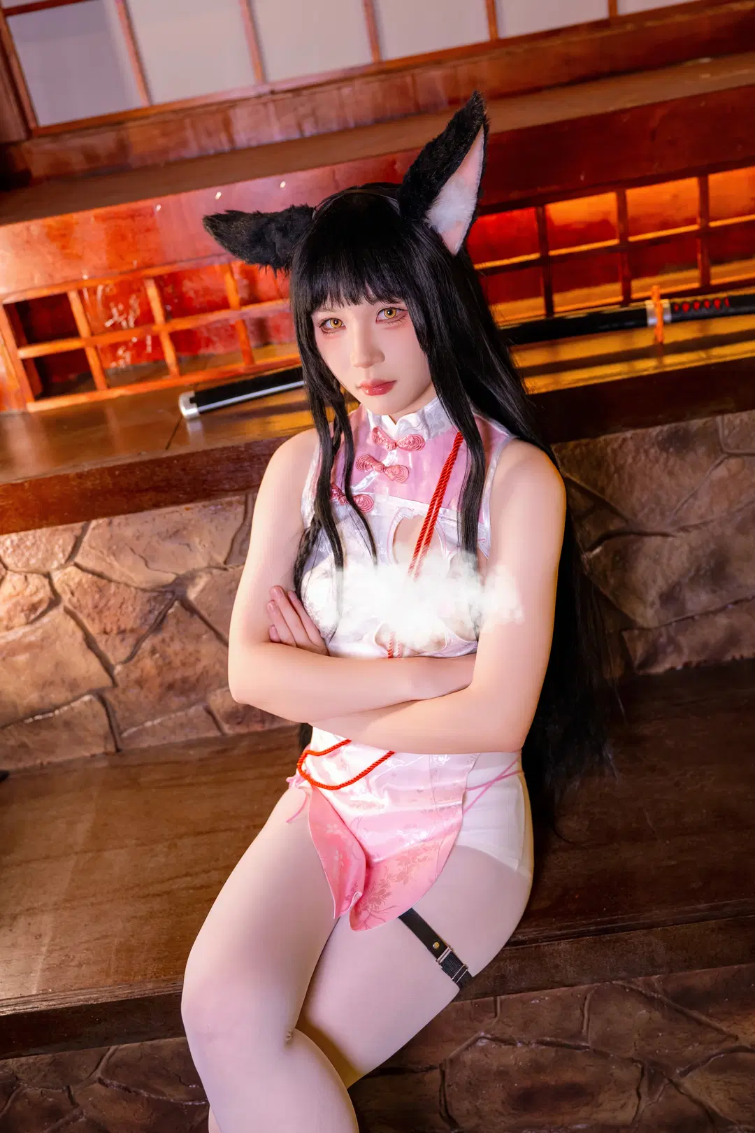 【Nagato cosplay】Azur Lane Nagato Qipao Photoshoot Share by Kirito君 - Image 2