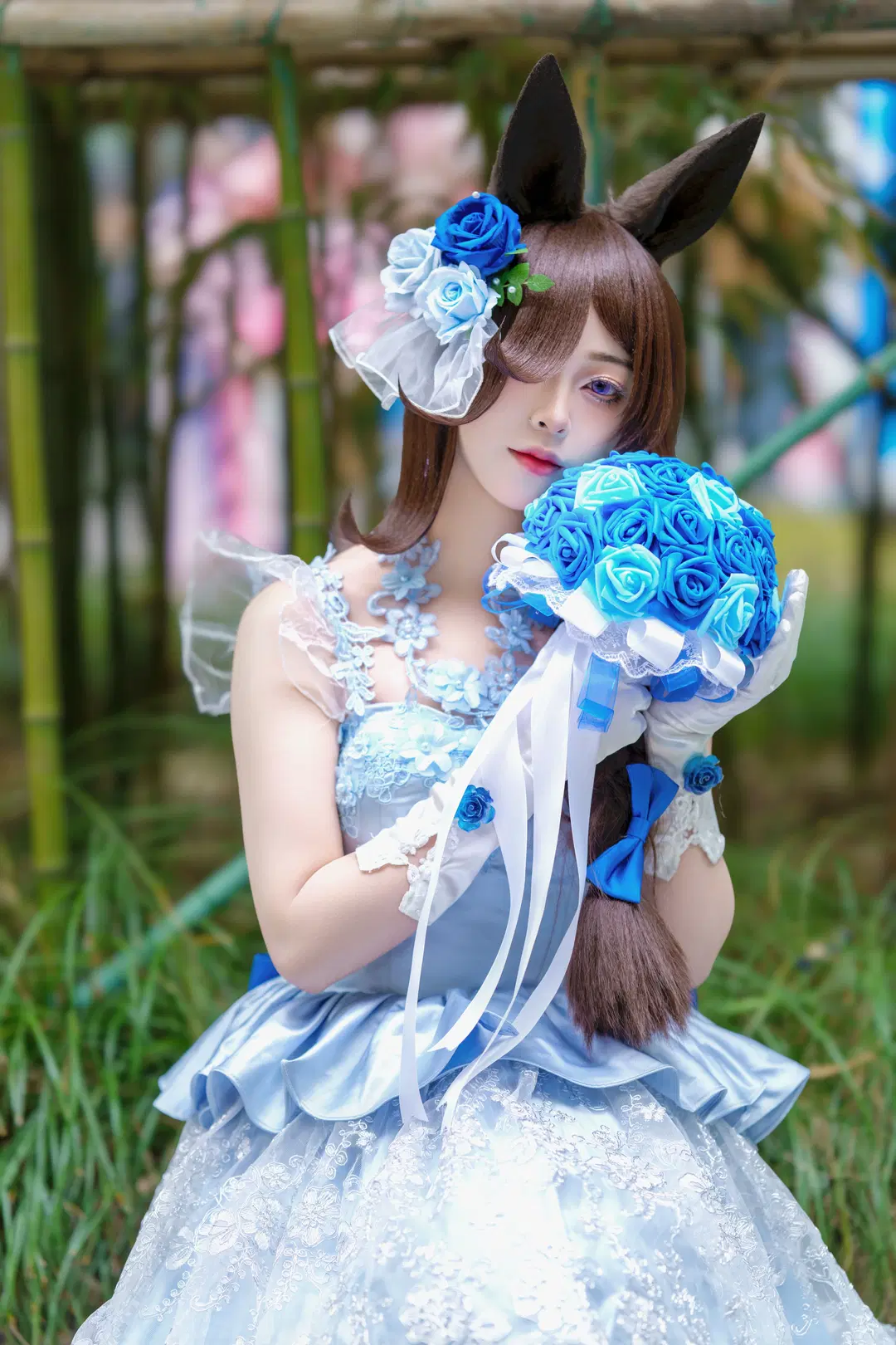 [Rice Shower cosplay] The Bamboo Forest Bride of Uma Musume: Pretty Derby by Kirito君 - Image 3