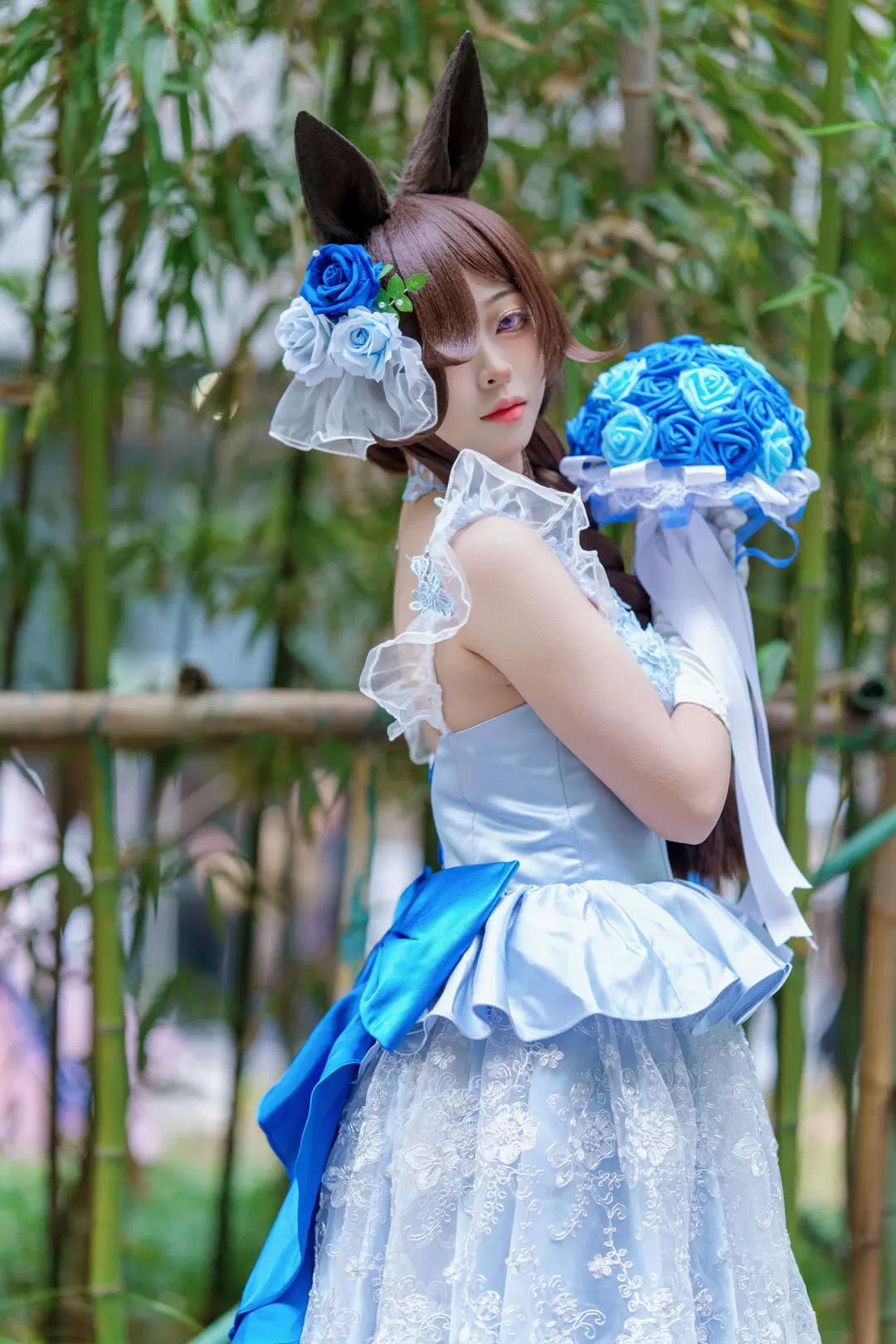 [Rice Shower cosplay] The Bamboo Forest Bride of Uma Musume: Pretty Derby by Kirito君 - Image 4