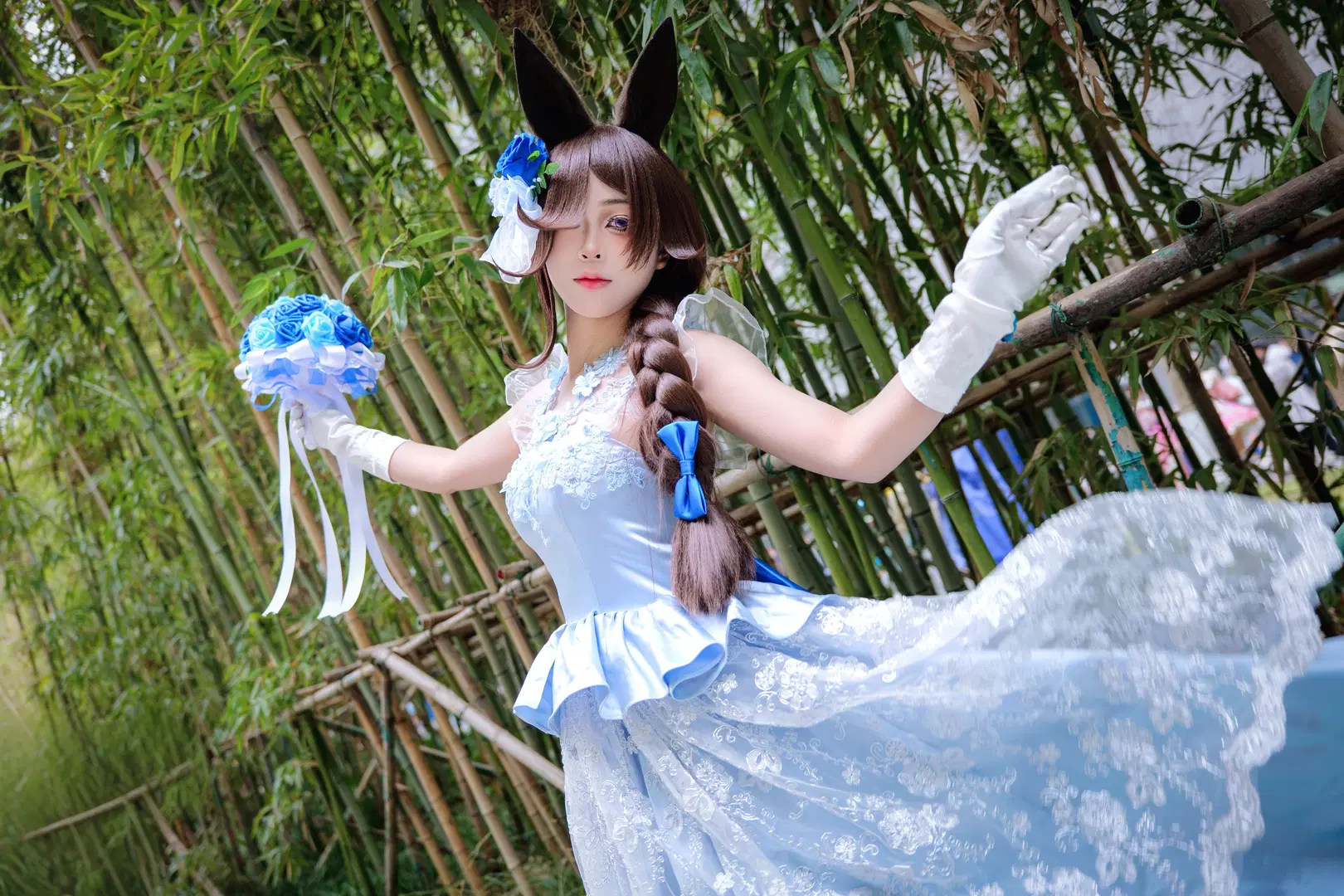 [Rice Shower cosplay] The Bamboo Forest Bride of Uma Musume: Pretty Derby by Kirito君 - Image 6