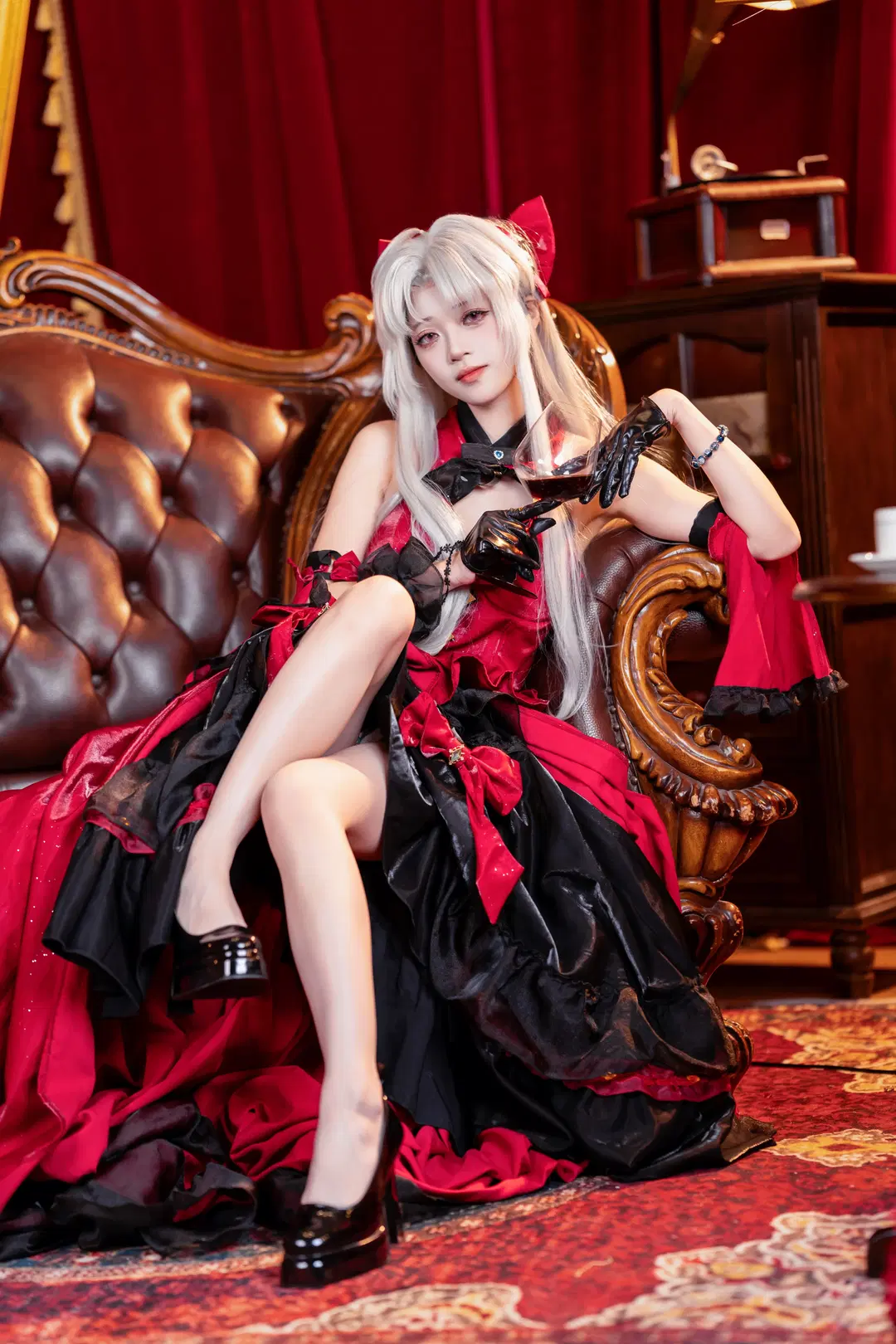 鸣潮, 二次元, cosplay, 哥特风, 珂莱塔cos