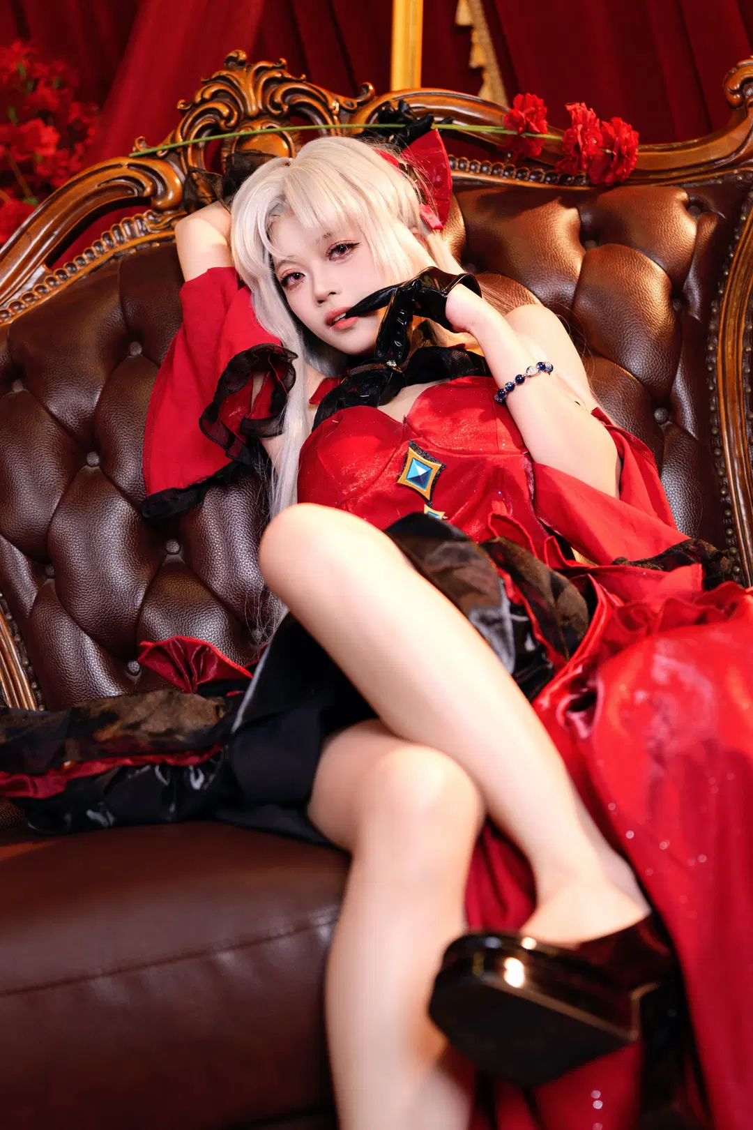 【珂莱塔cos】鸣潮里的血色夜幕与红酒杯 - Kirito君 - 第6张