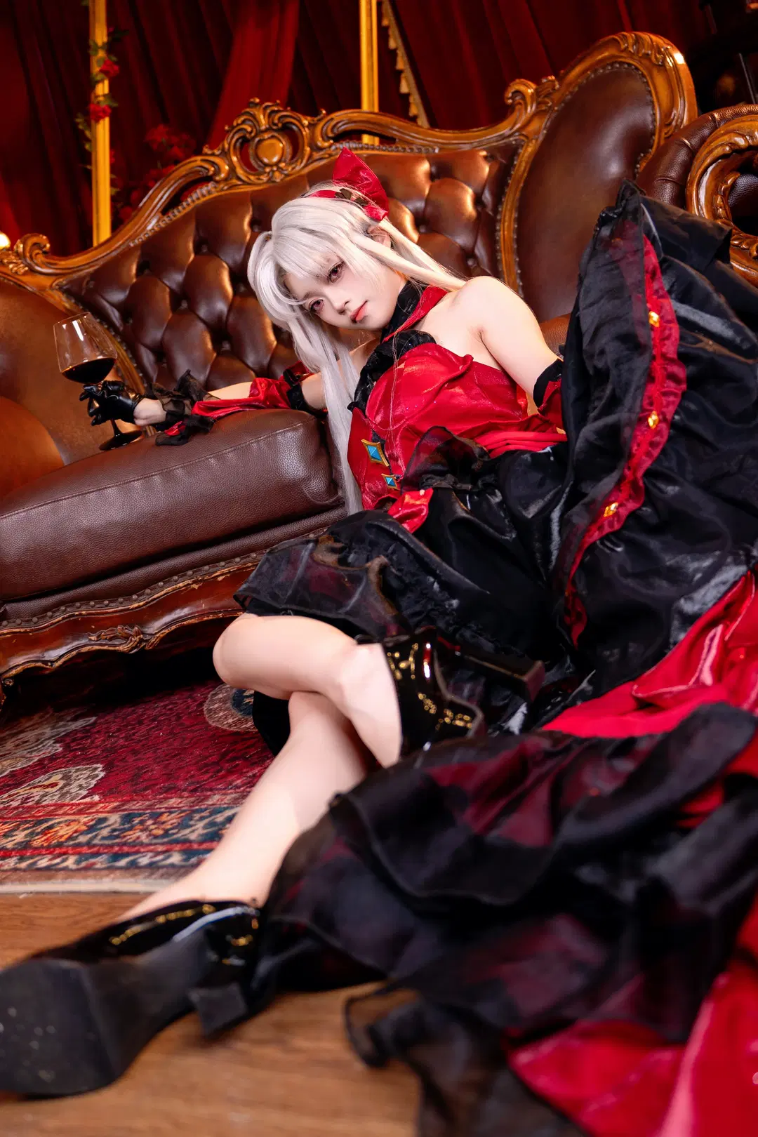 【珂莱塔cos】鸣潮里的血色夜幕与红酒杯 - Kirito君 - 第8张