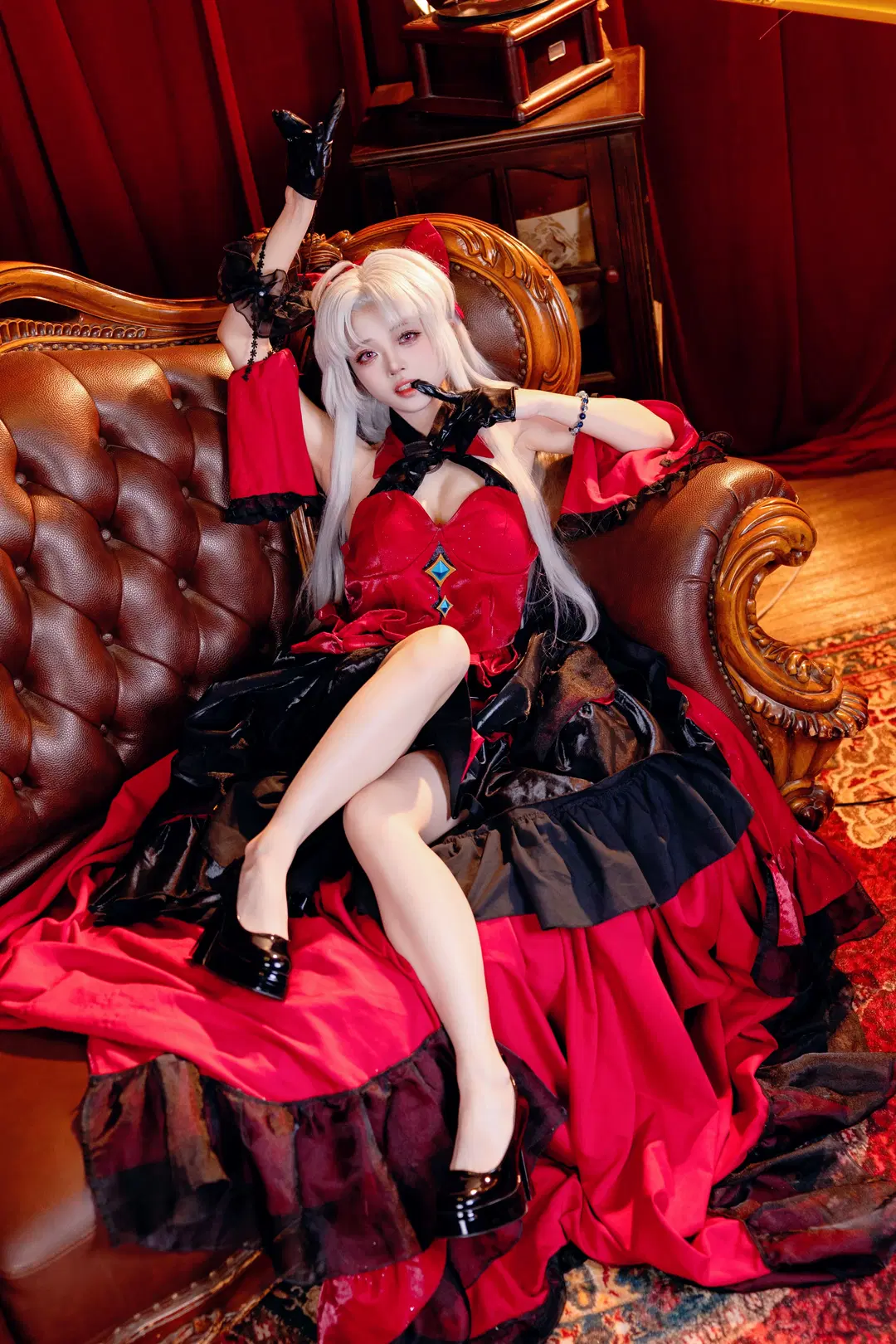 【珂莱塔cos】鸣潮里的血色夜幕与红酒杯 - Kirito君 - 第9张