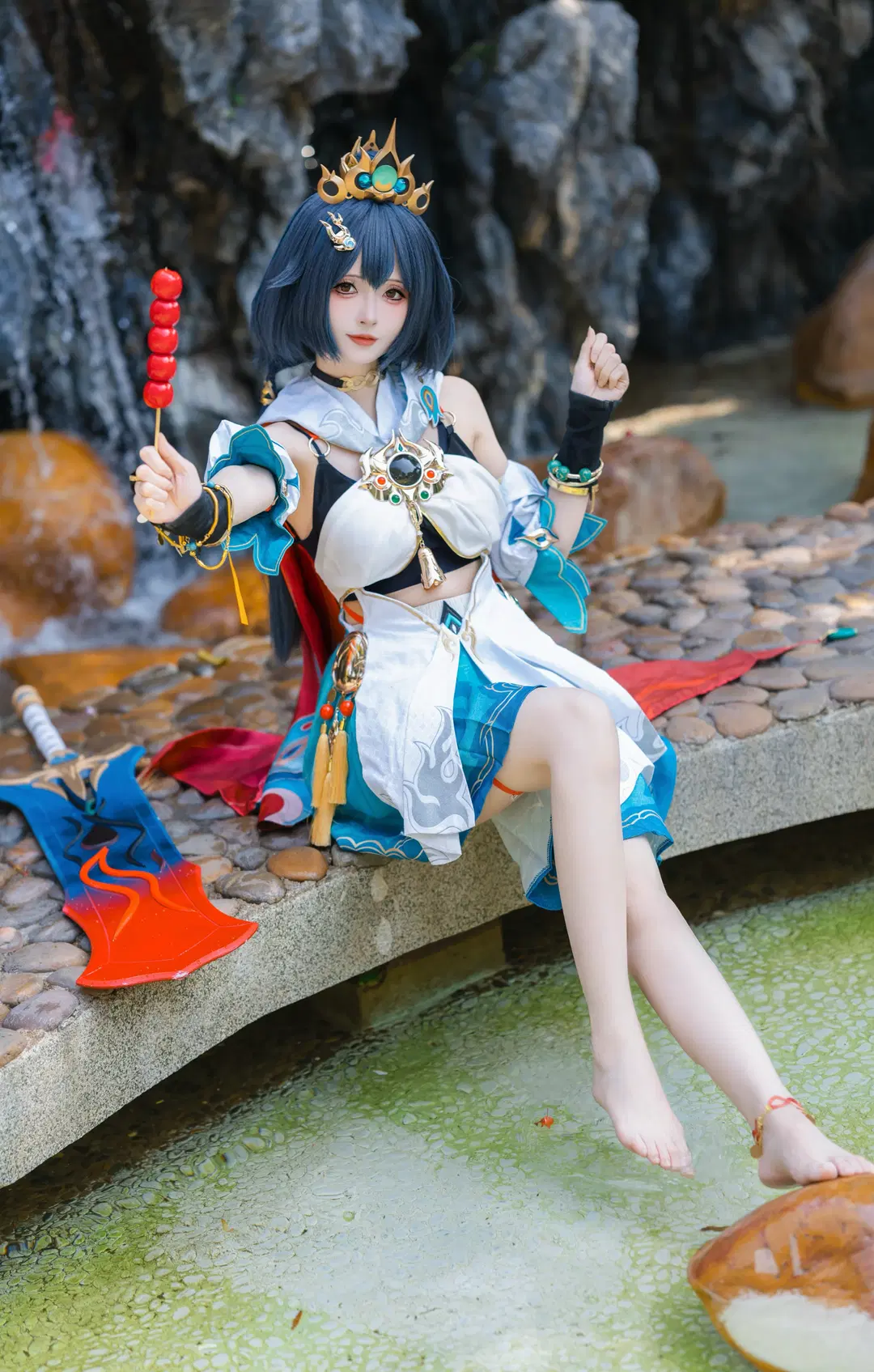 【云璃cos】崩坏星穹铁道手持巨剑的灵动与力量 - Kirito君 - 第7张