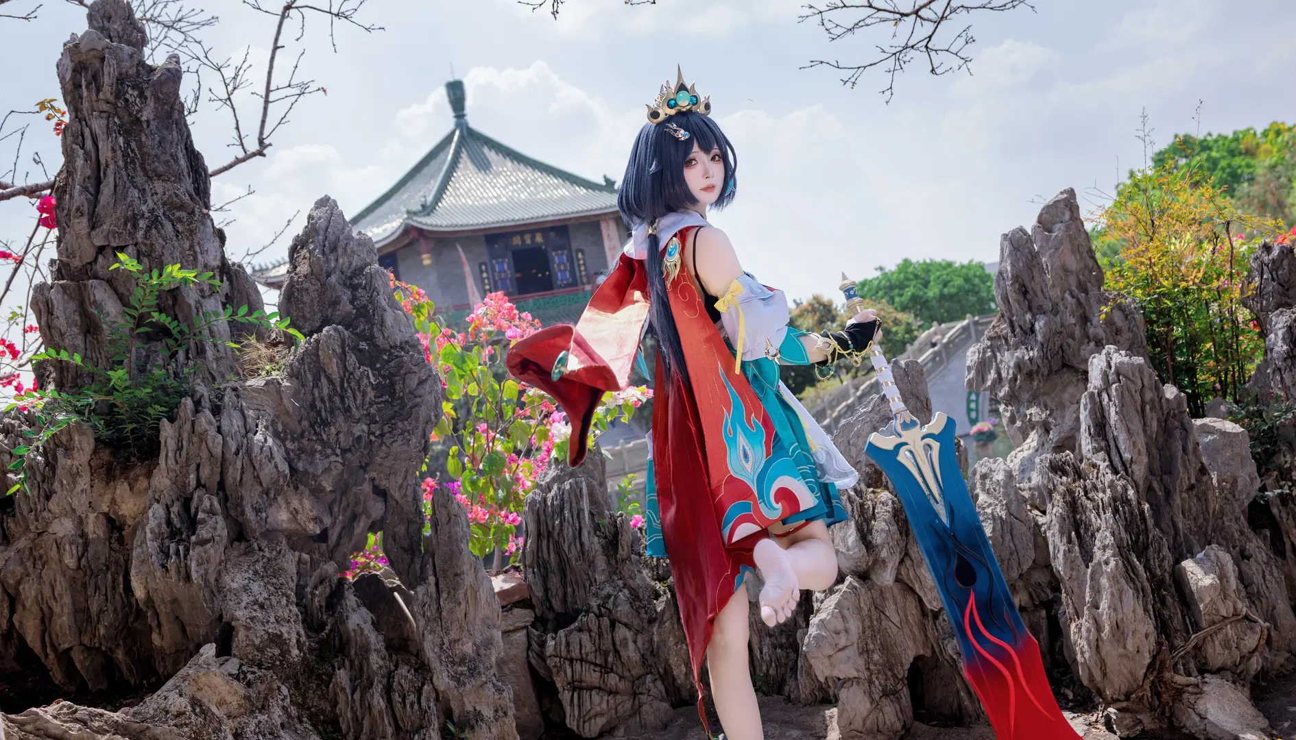 【云璃cos】崩坏星穹铁道 园林实景下的萌妹力量 - Kirito君 - 第7张