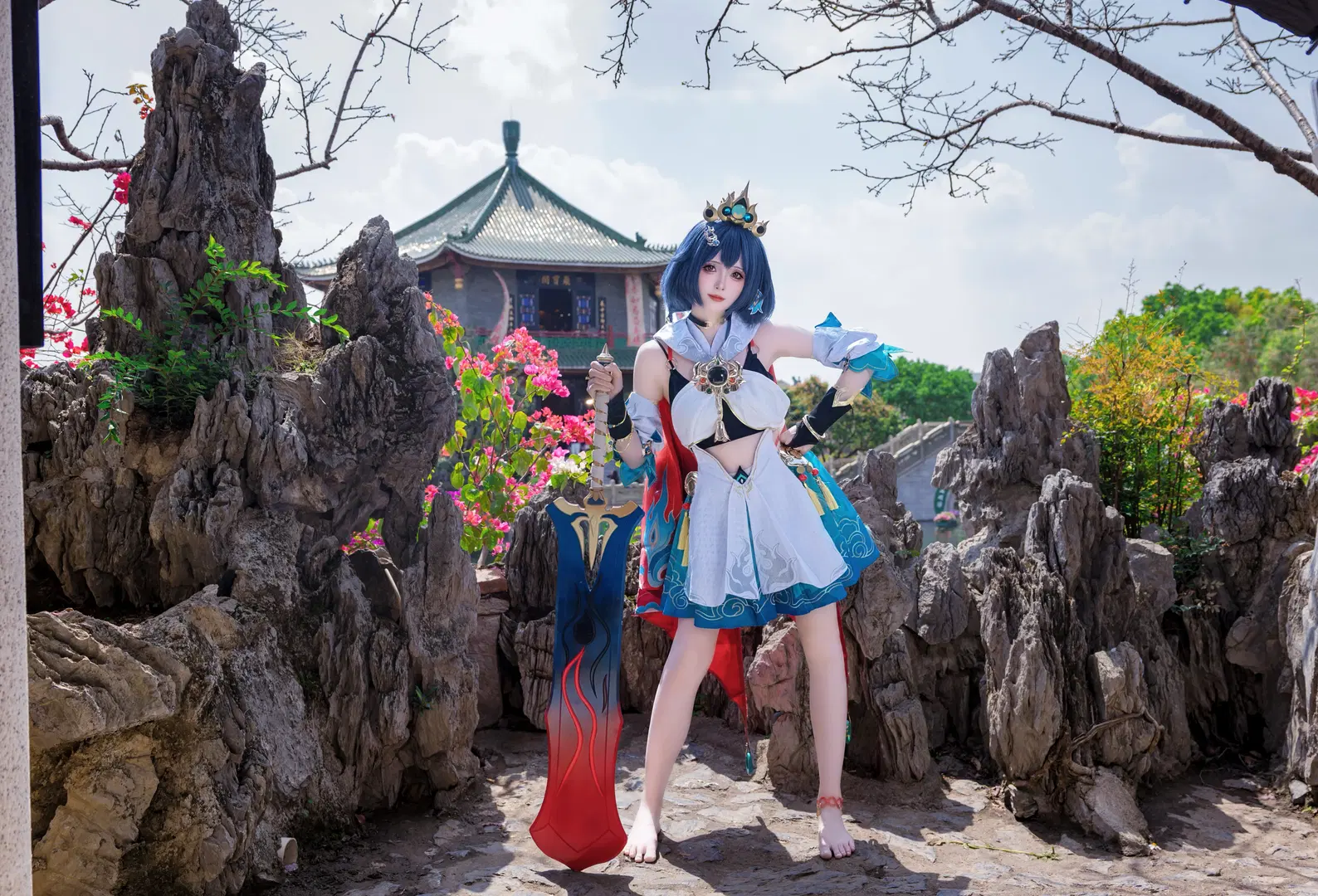 【云璃cos】崩坏星穹铁道 园林实景下的萌妹力量 - Kirito君 - 第9张