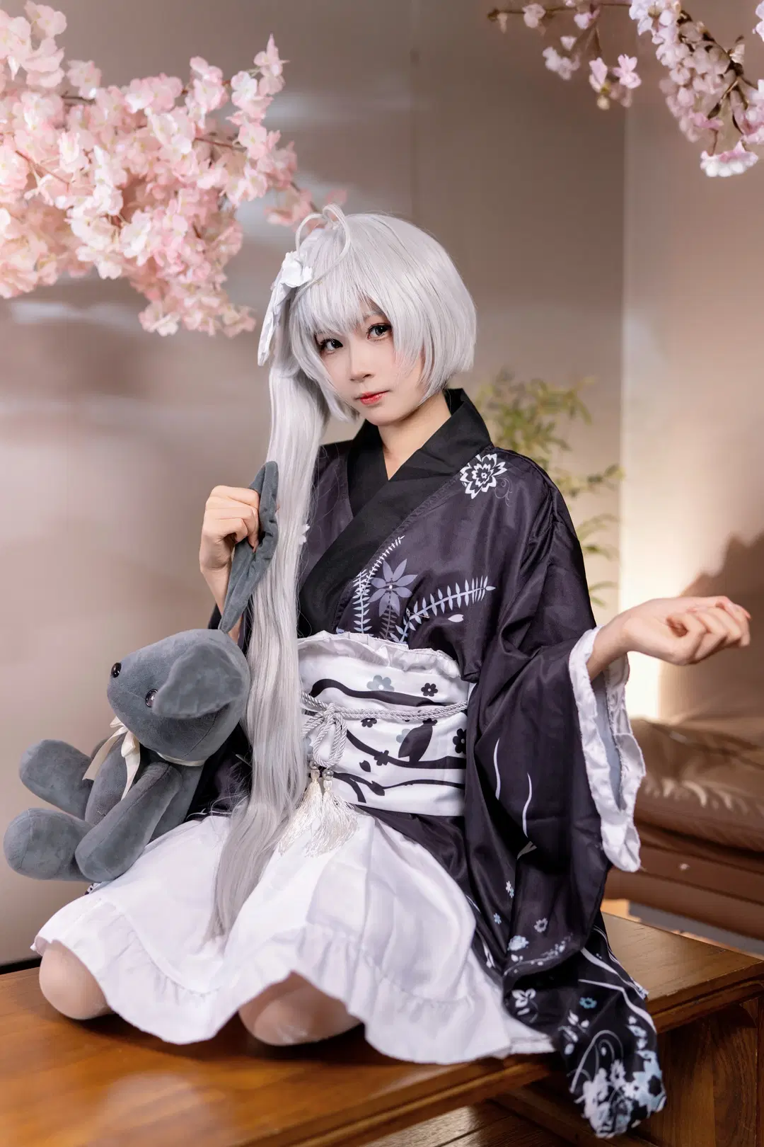 【春日野穹cos】和风樱景下的穹妹日常 - Kirito君 - 第10张
