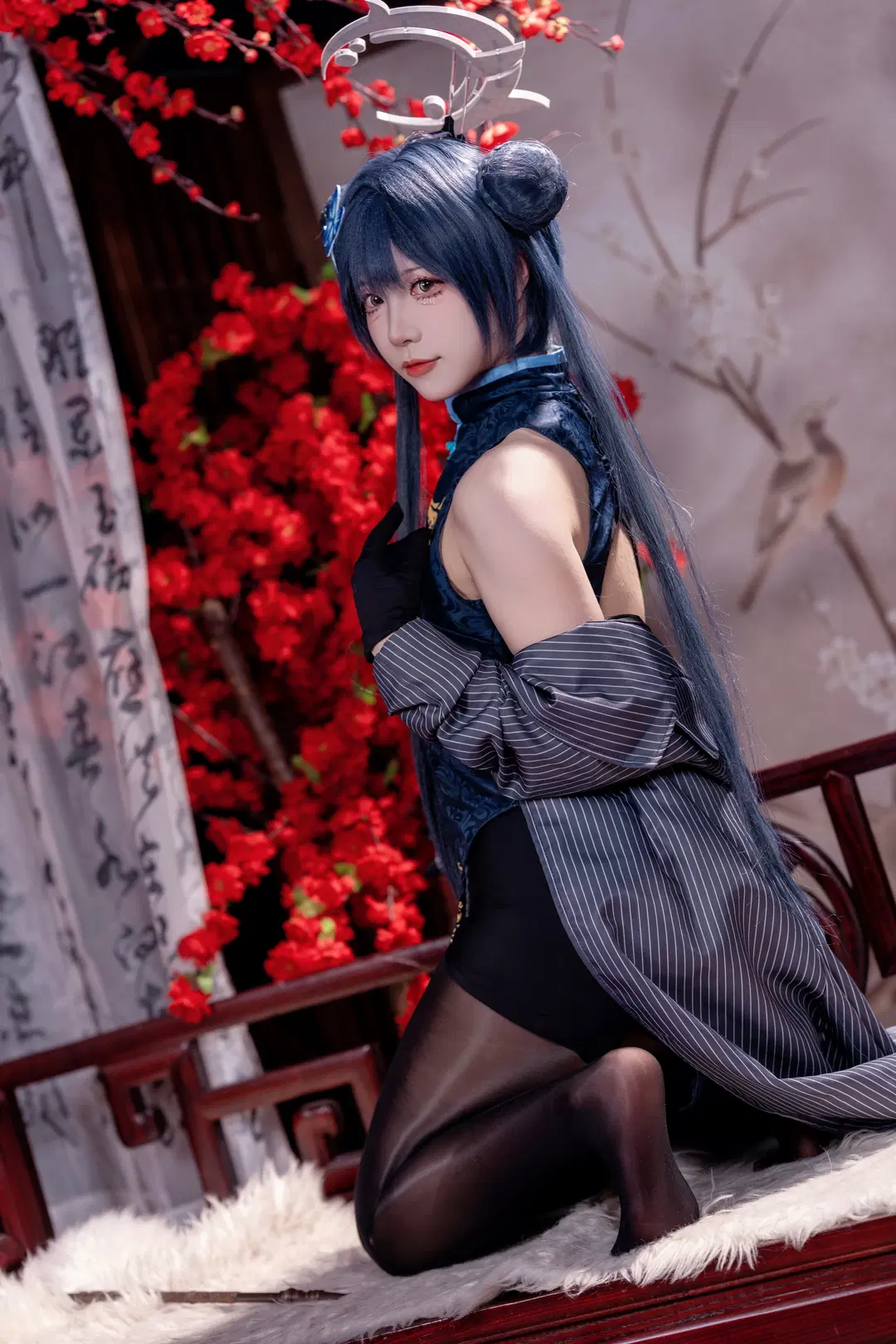 [Misaki cosplay] Blue Archive: A Flawless Portrayal of Poise and Elegance by Kirito君 - Image 4