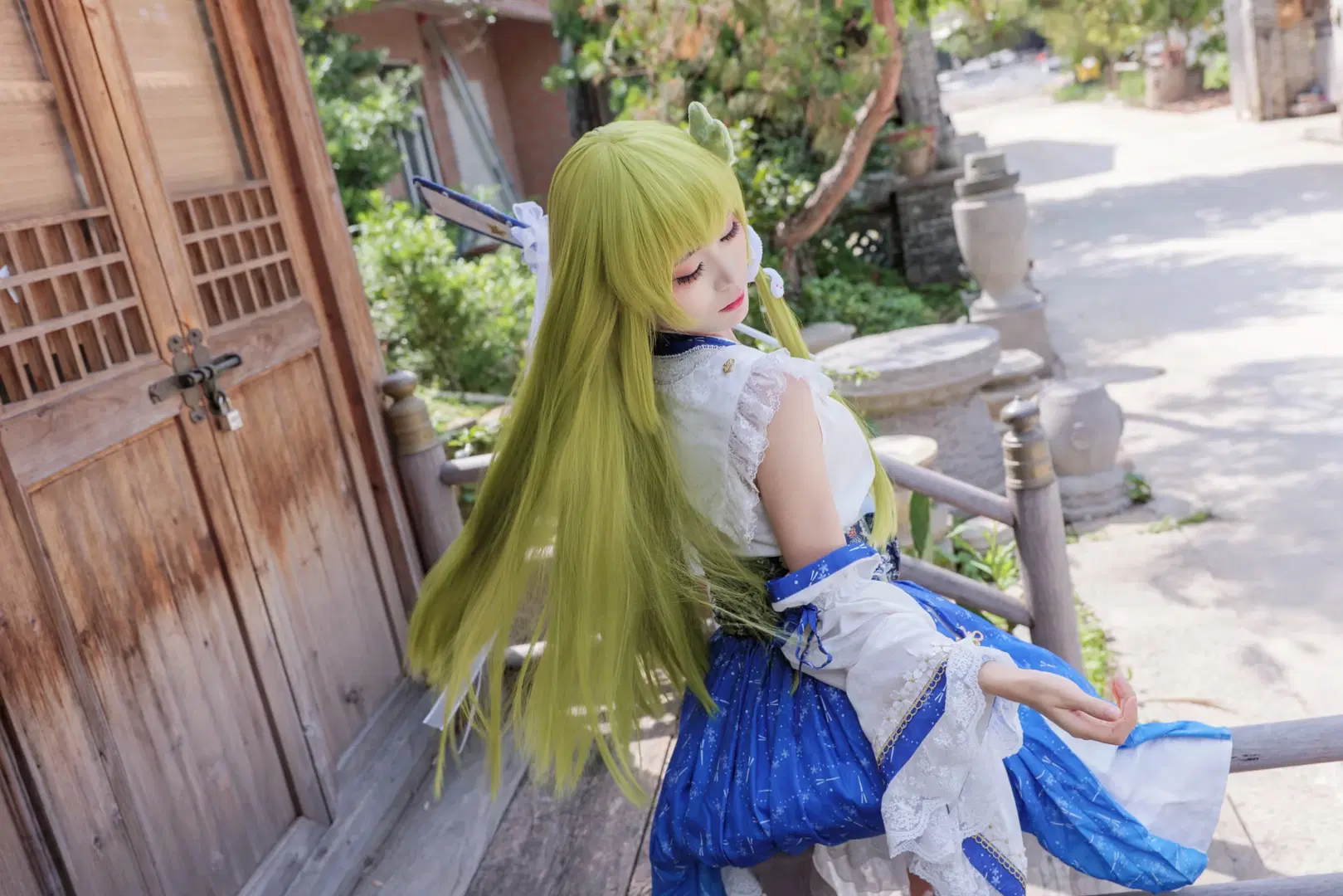 【东风谷早苗cos】来自东方Project的守矢神社现人神 - Kirito君 - 第4张