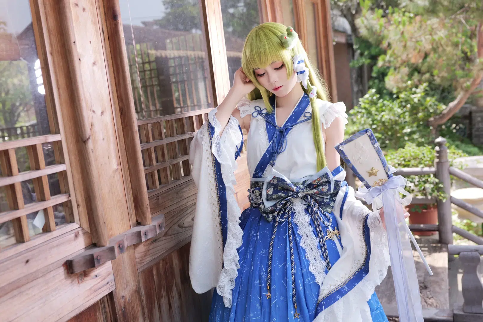 【东风谷早苗cos】来自东方Project的守矢神社现人神 - Kirito君 - 第5张
