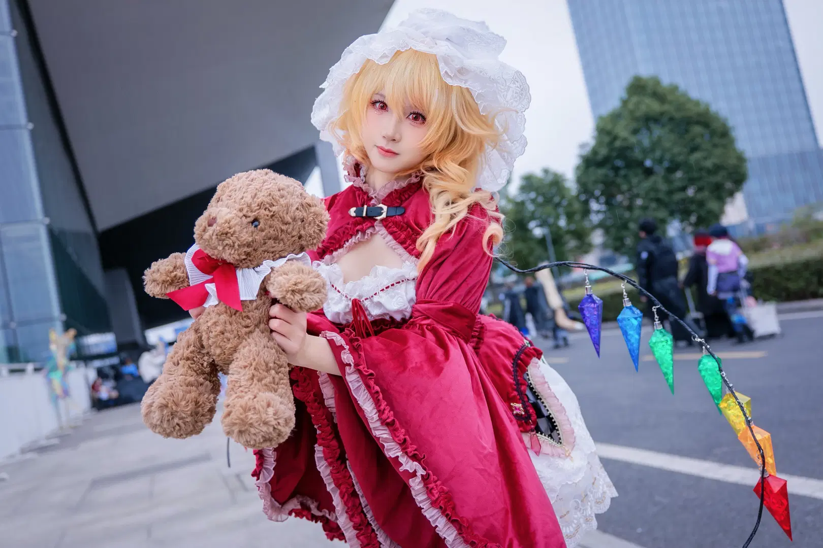 【フランドール・スカーレットコスプレ】紅魔館の悪魔の妹がイベント会場からご挨拶 - Kirito君 - 5枚目