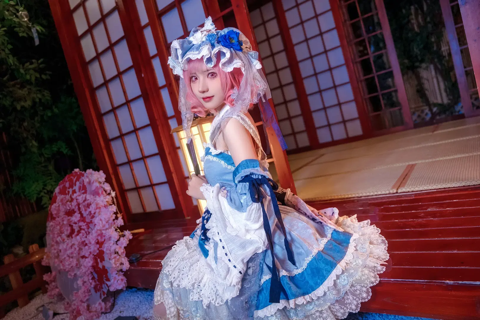 【西行寺幽幽子cos】東方project中的夢幻和風 - Kirito君 - 第2張