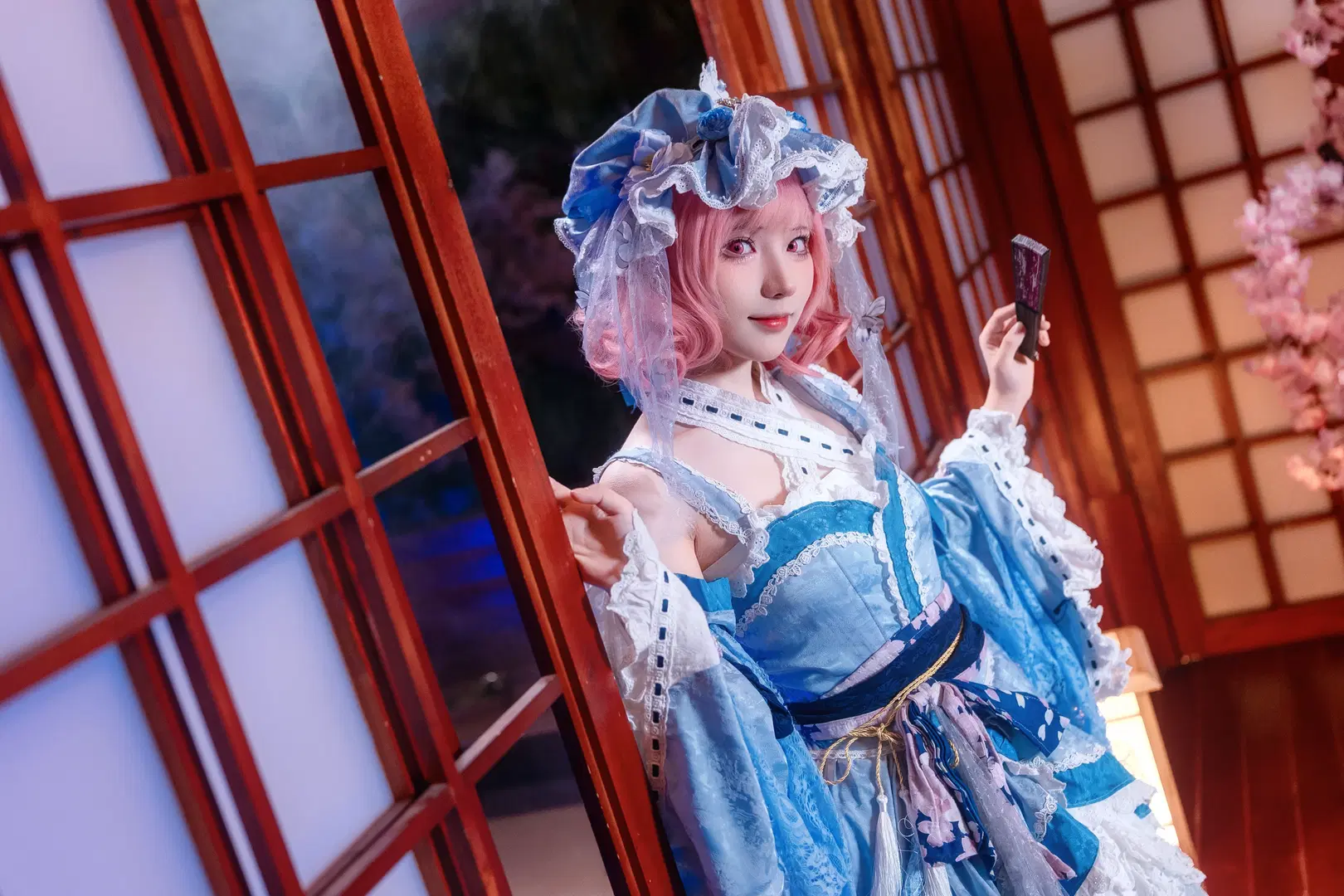 【西行寺幽幽子cos】東方project中的夢幻和風 - Kirito君 - 第4張