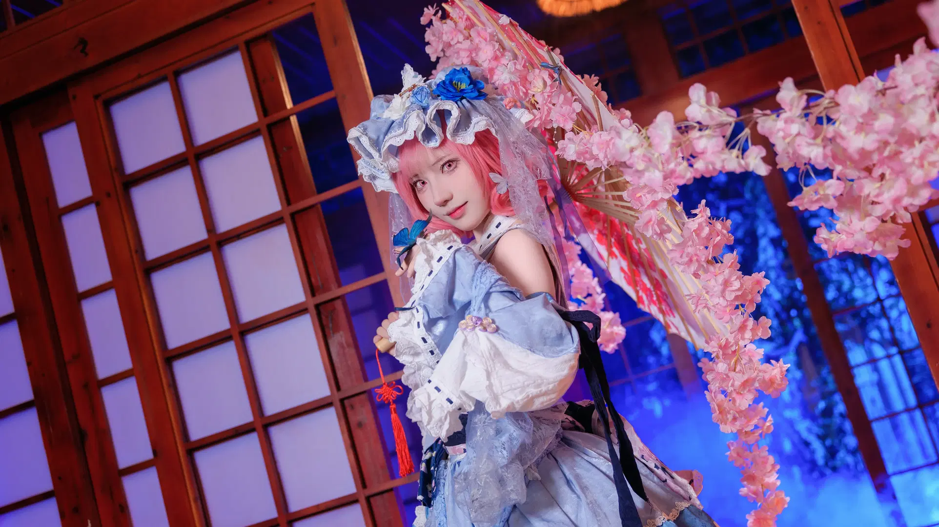 【西行寺幽幽子cos】東方project中的夢幻和風 - Kirito君 - 第6張
