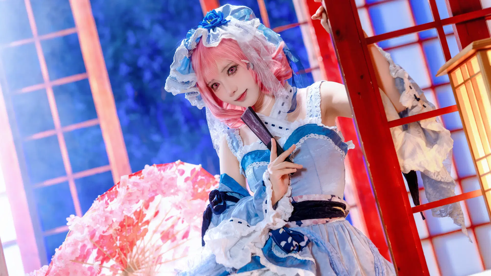 【西行寺幽幽子cos】東方project中的夢幻和風 - Kirito君 - 第8張