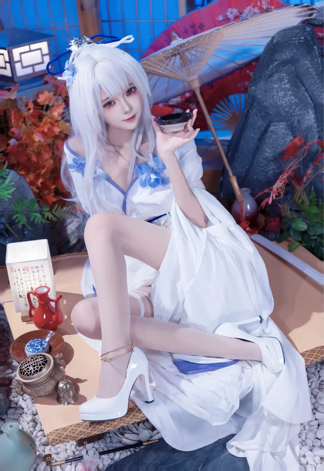 [Hiyuki cosplay] First Snow in Wuthering Waves: An Ethereal Balance of Serenity and Tenderness by Kirito君 - Image 4