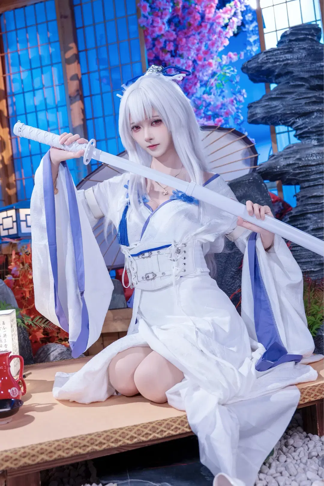 [Hiyuki cosplay] First Snow in Wuthering Waves: An Ethereal Balance of Serenity and Tenderness by Kirito君 - Image 5