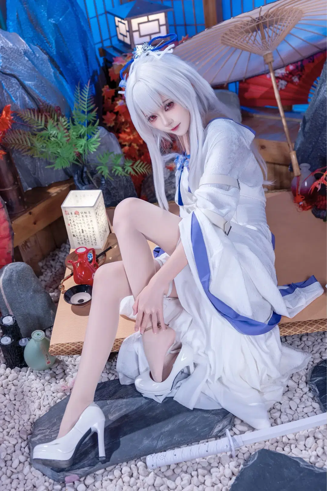[Hiyuki cosplay] First Snow in Wuthering Waves: An Ethereal Balance of Serenity and Tenderness by Kirito君 - Image 6