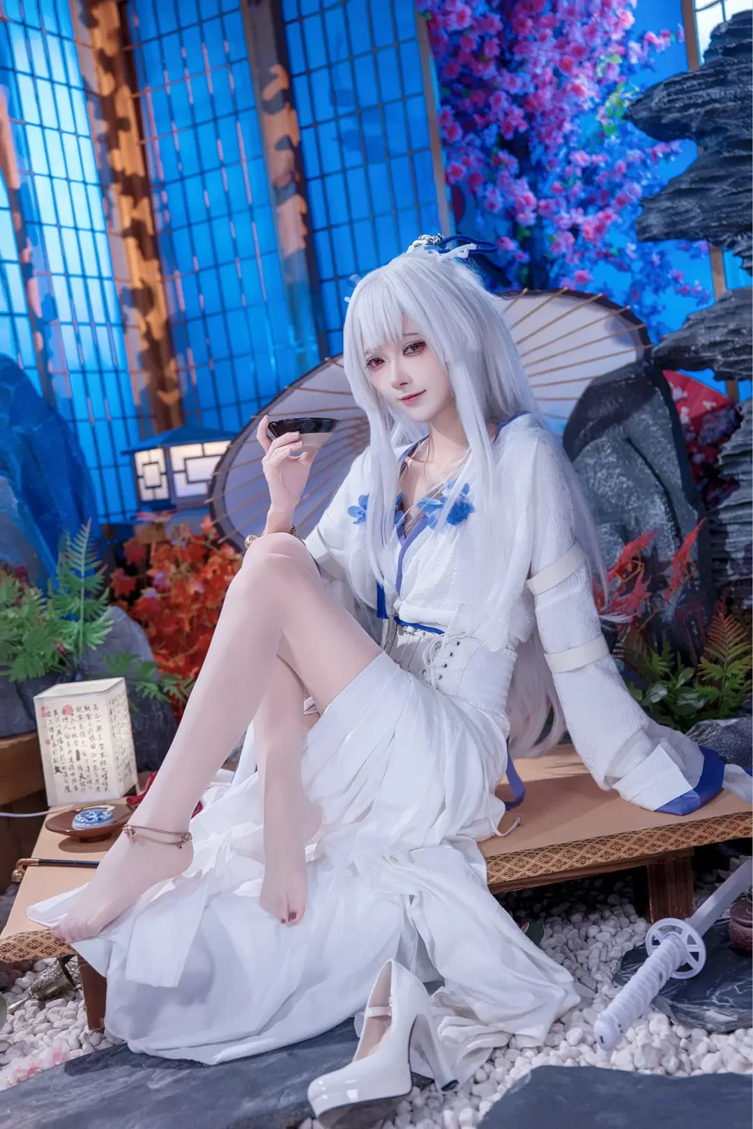 [Hiyuki cosplay] First Snow in Wuthering Waves: An Ethereal Balance of Serenity and Tenderness by Kirito君 - Image 7